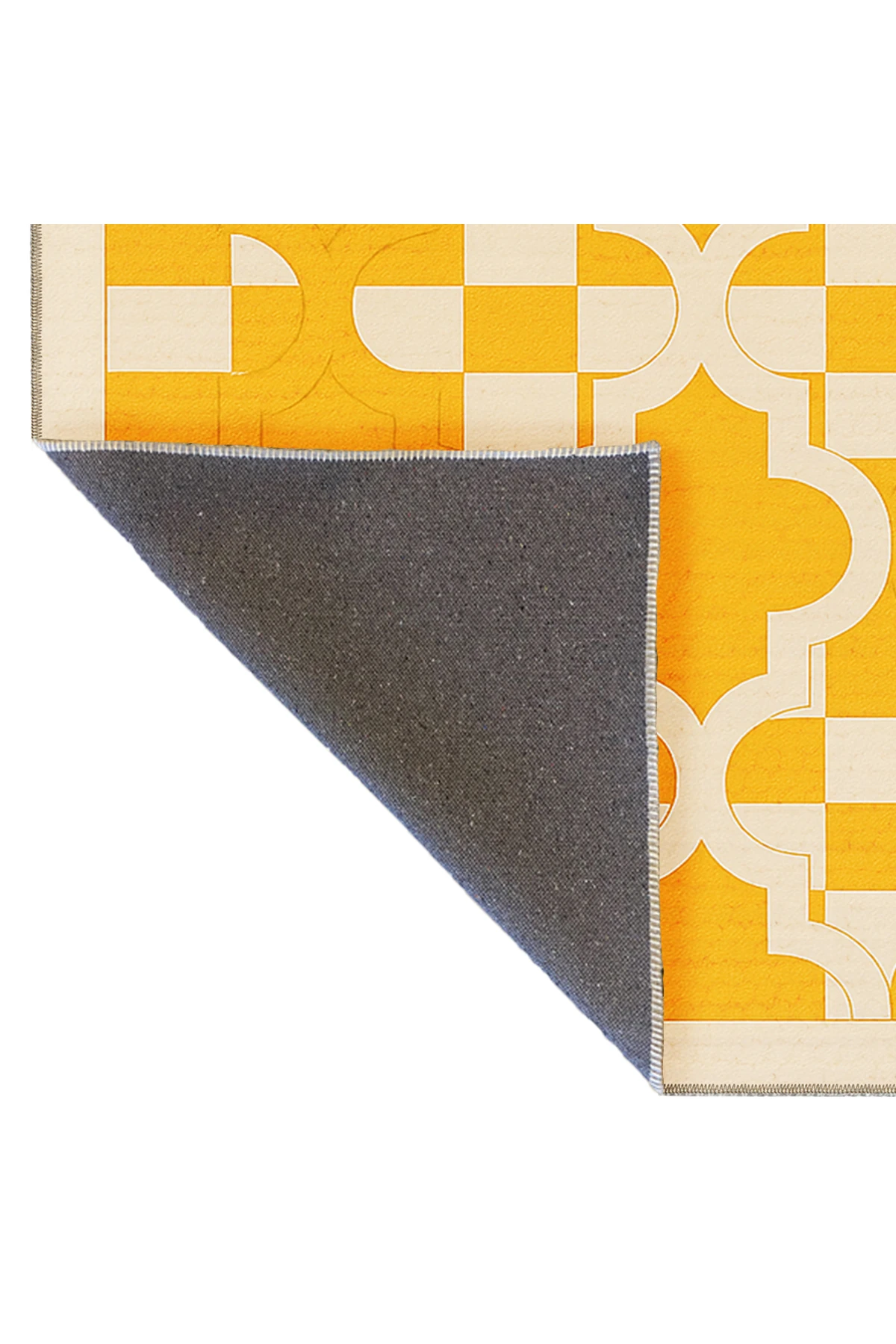 MOSSO Çiçek Motifli Desen Dokuma Taban Vintage Dekoratif Halımosso926