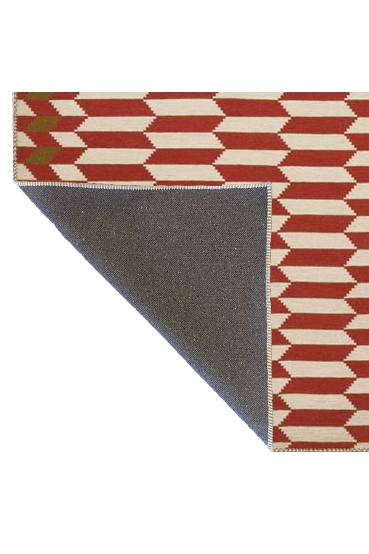 Kırmızı Temalı Karma Geometrik Şekil Desenli Kreatif Modern Dekoratif Halı 4556