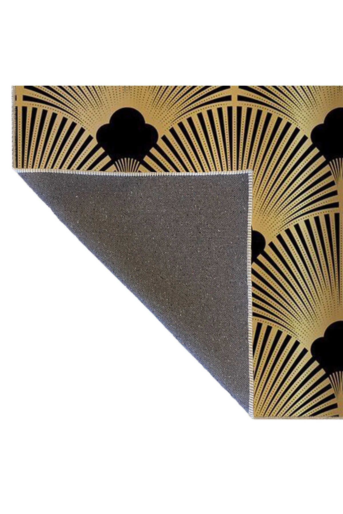 Kahverengi Renkte Geometrik Dokuma Taban Halı 4014