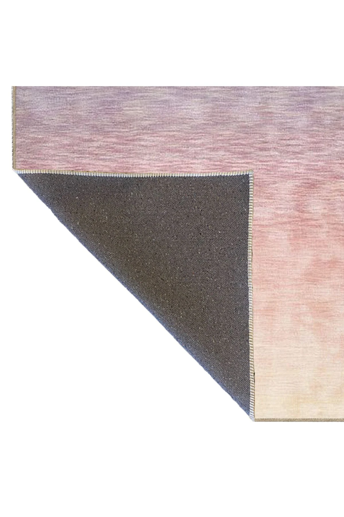 Mavi Pembe Tonlarda Pastel Boyalı Modern Dekoratif Halı 4398