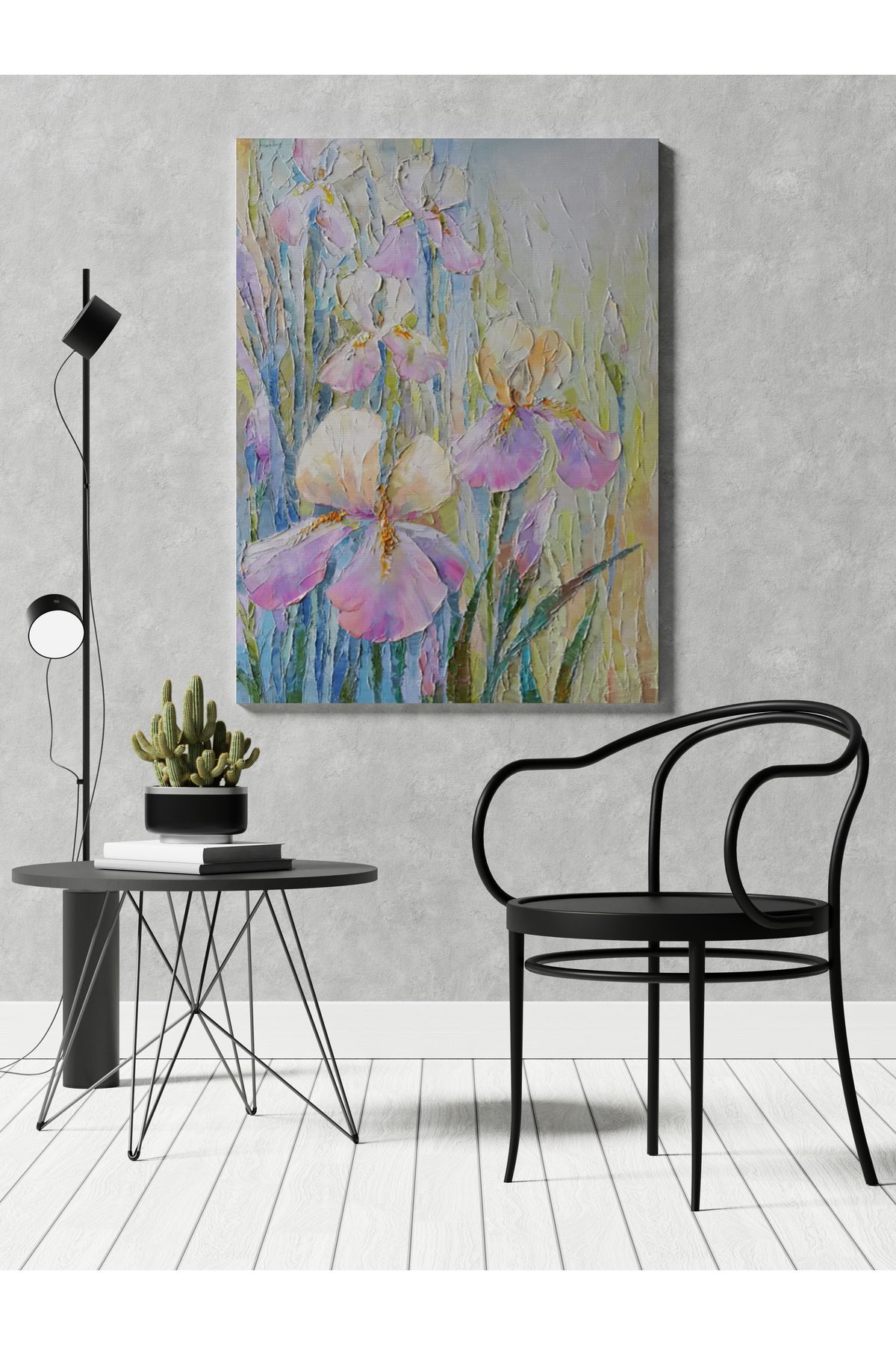 Kanvas Tablo Soyut Renkli Desenli Renkli Temalı Modern Tablo