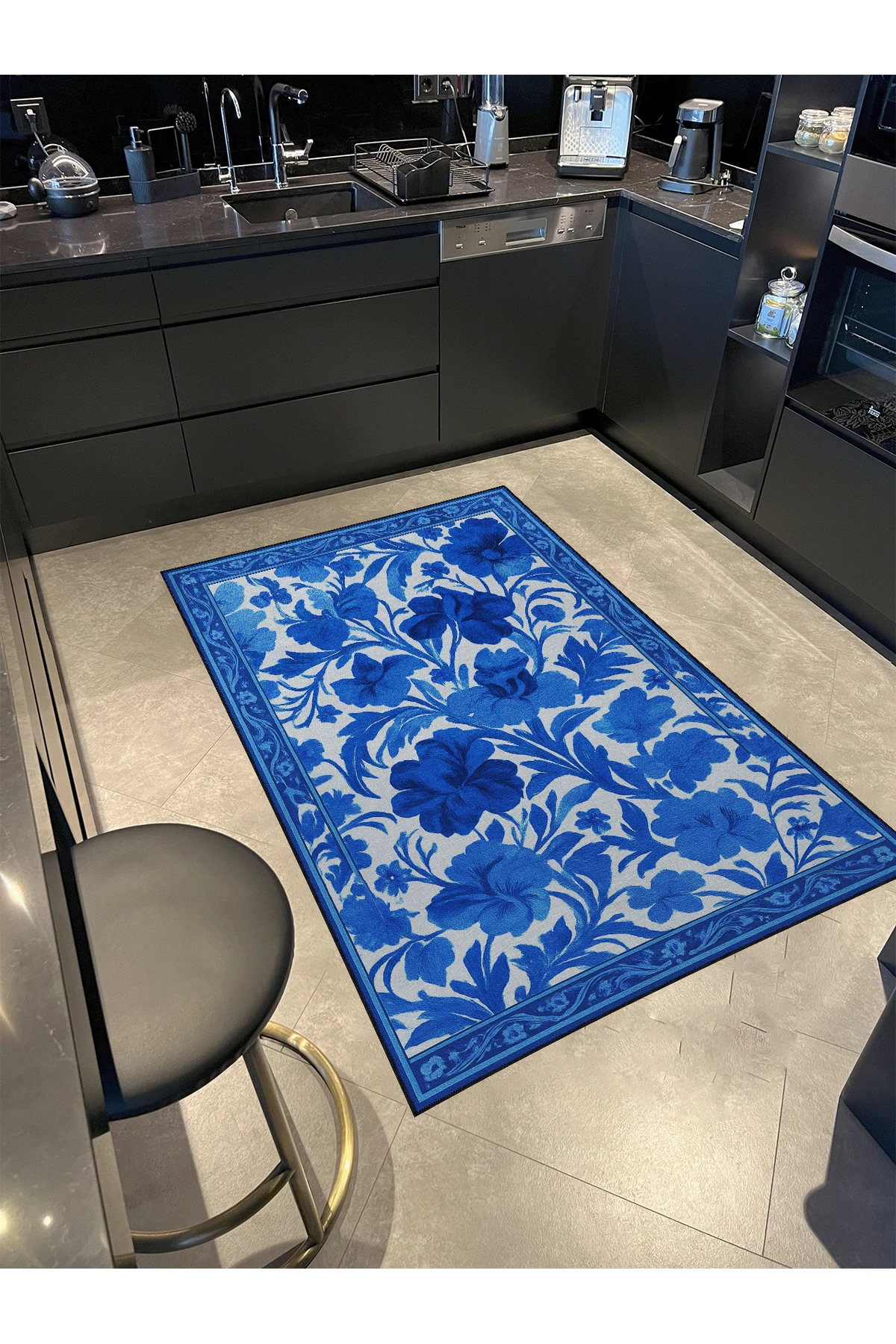 MOSSO Morden Temalı Desenli Modern Dekoratif Halı mosso447