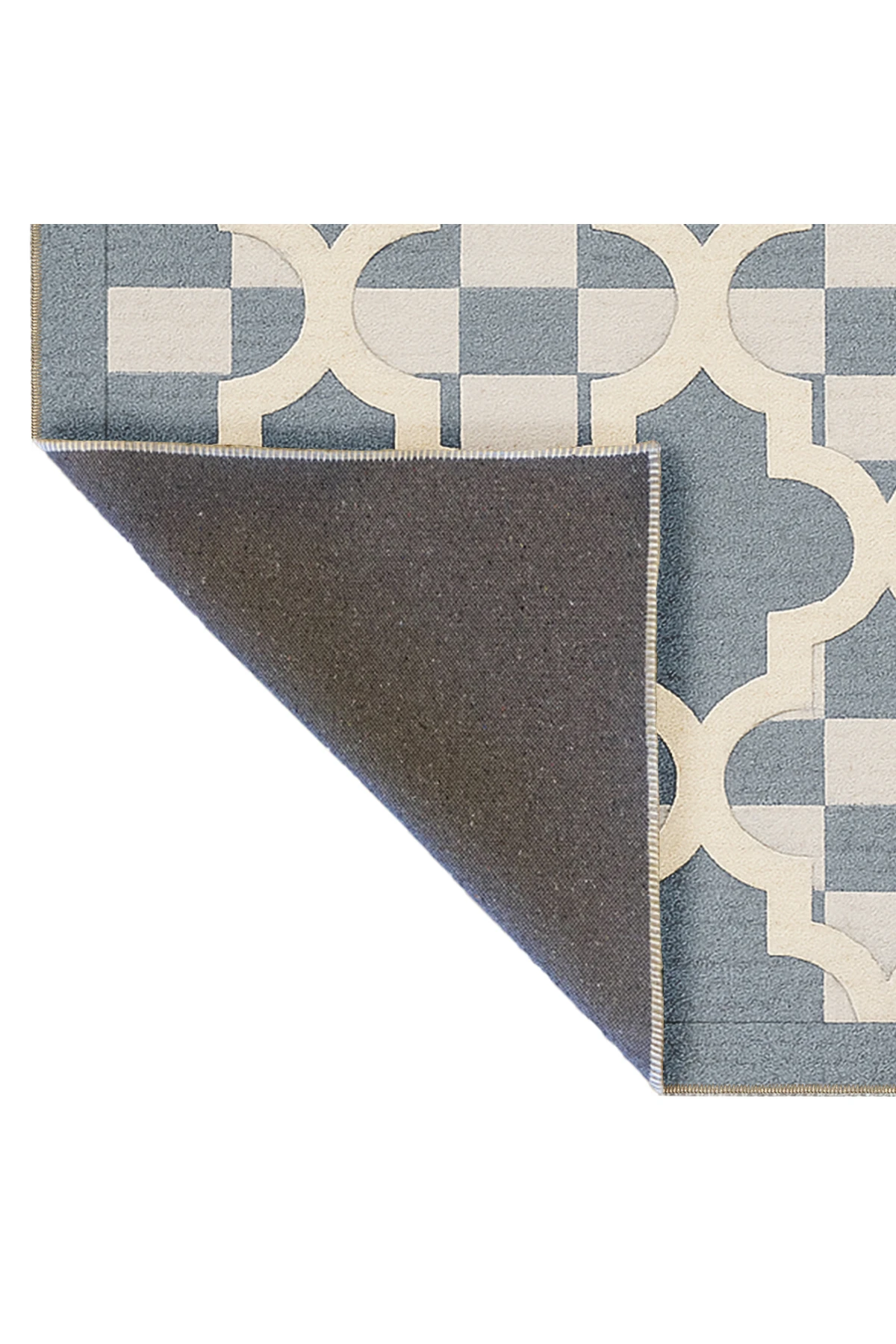 MOSSO Basic Motifli Desen Dokuma Taban Vintage Dekoratif Halımosso931