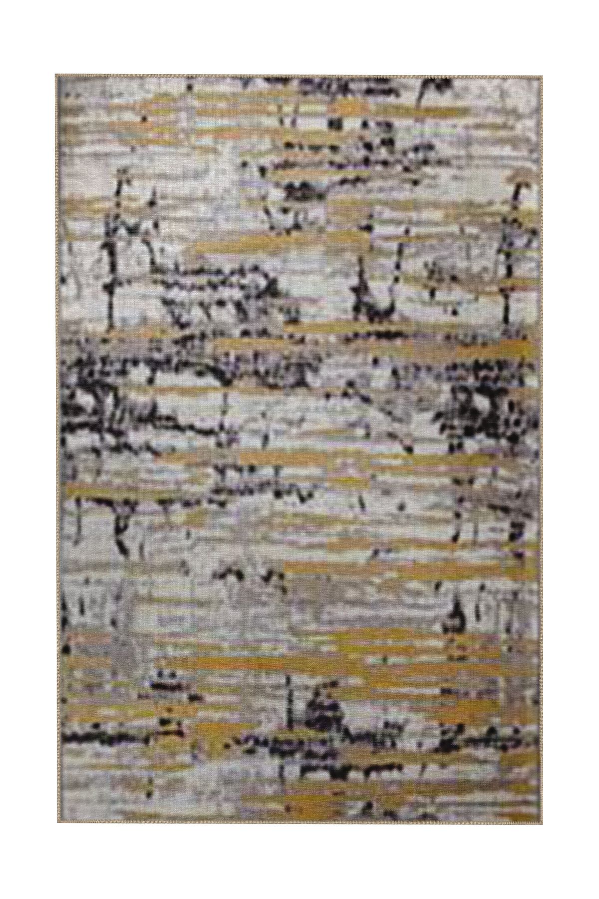 Çok Renkli Abstract Soyut Desenli Kreatif Modern Dekoratif Halı 5259