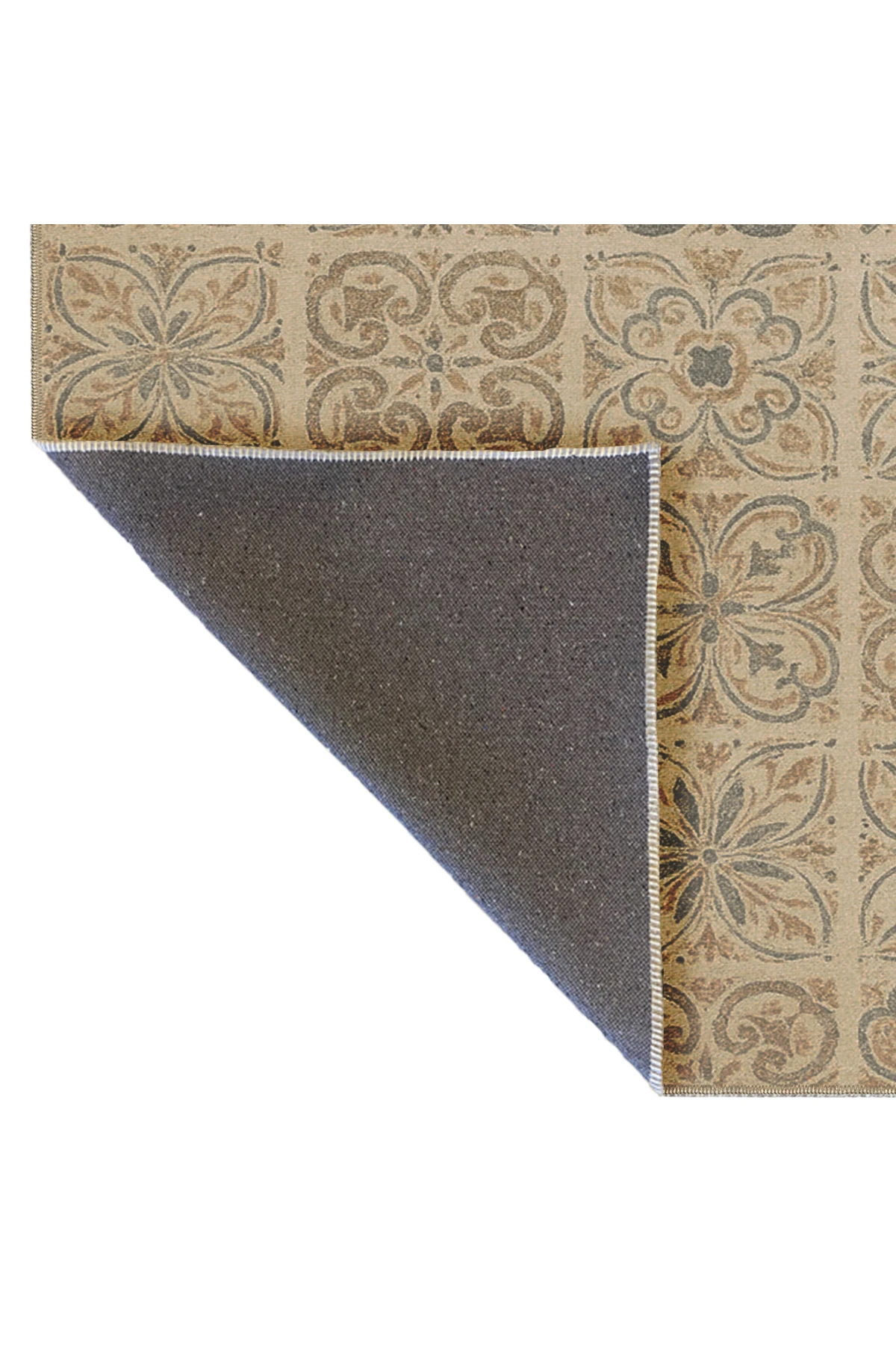 MOSSO Geleneksel Motifli Desen Dokuma Taban Vintage Dekoratif Halı mosso870