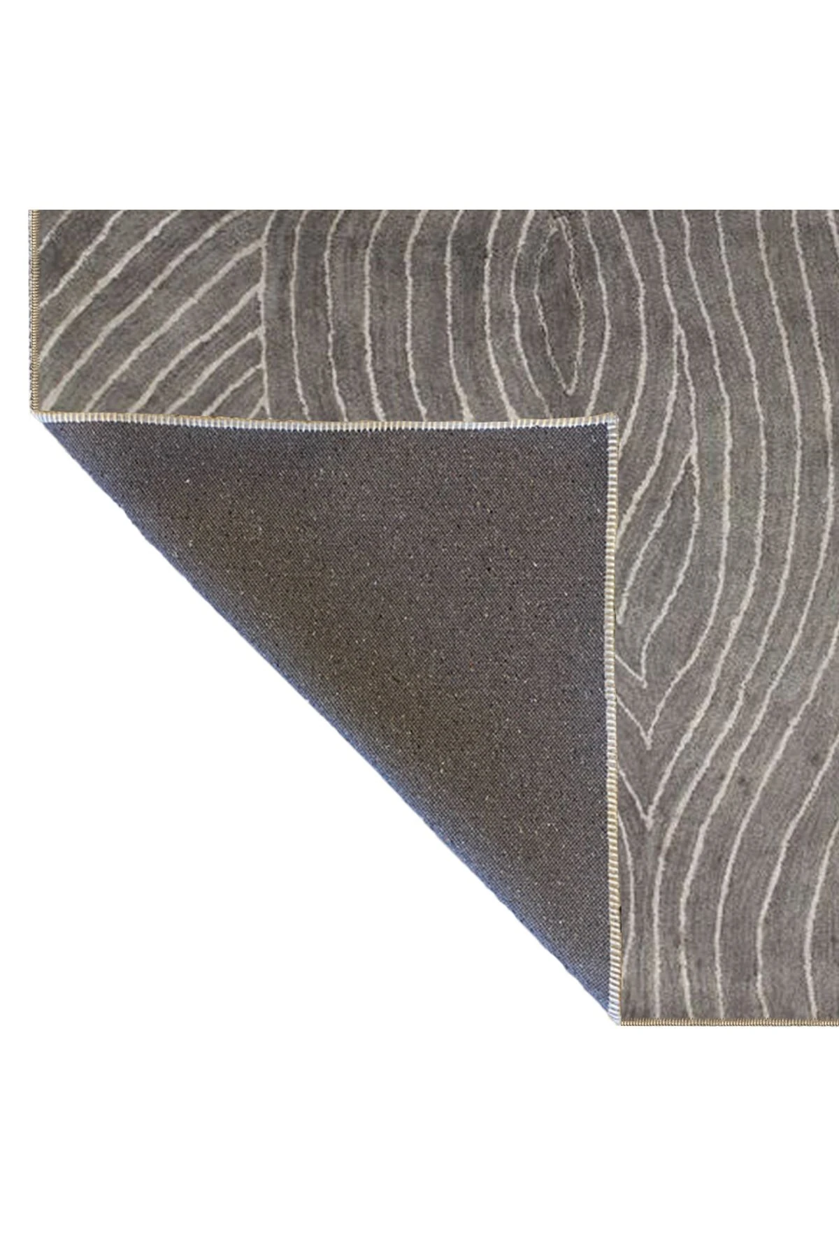 Kahverengi Renkli Çizgili Temalı Desenli Modern Dekoratif Halı ve Yıkanabilir Halı miravip9598