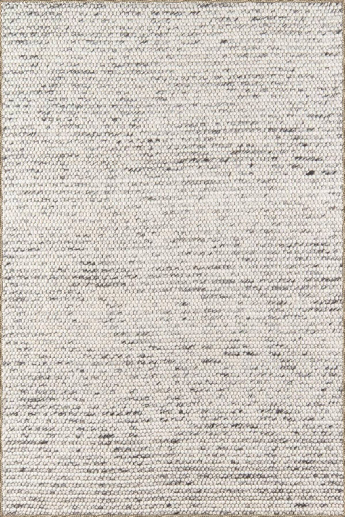 Gri Noktalı Dekoratif Halı ve Yıkanabilir Halı miravip9620