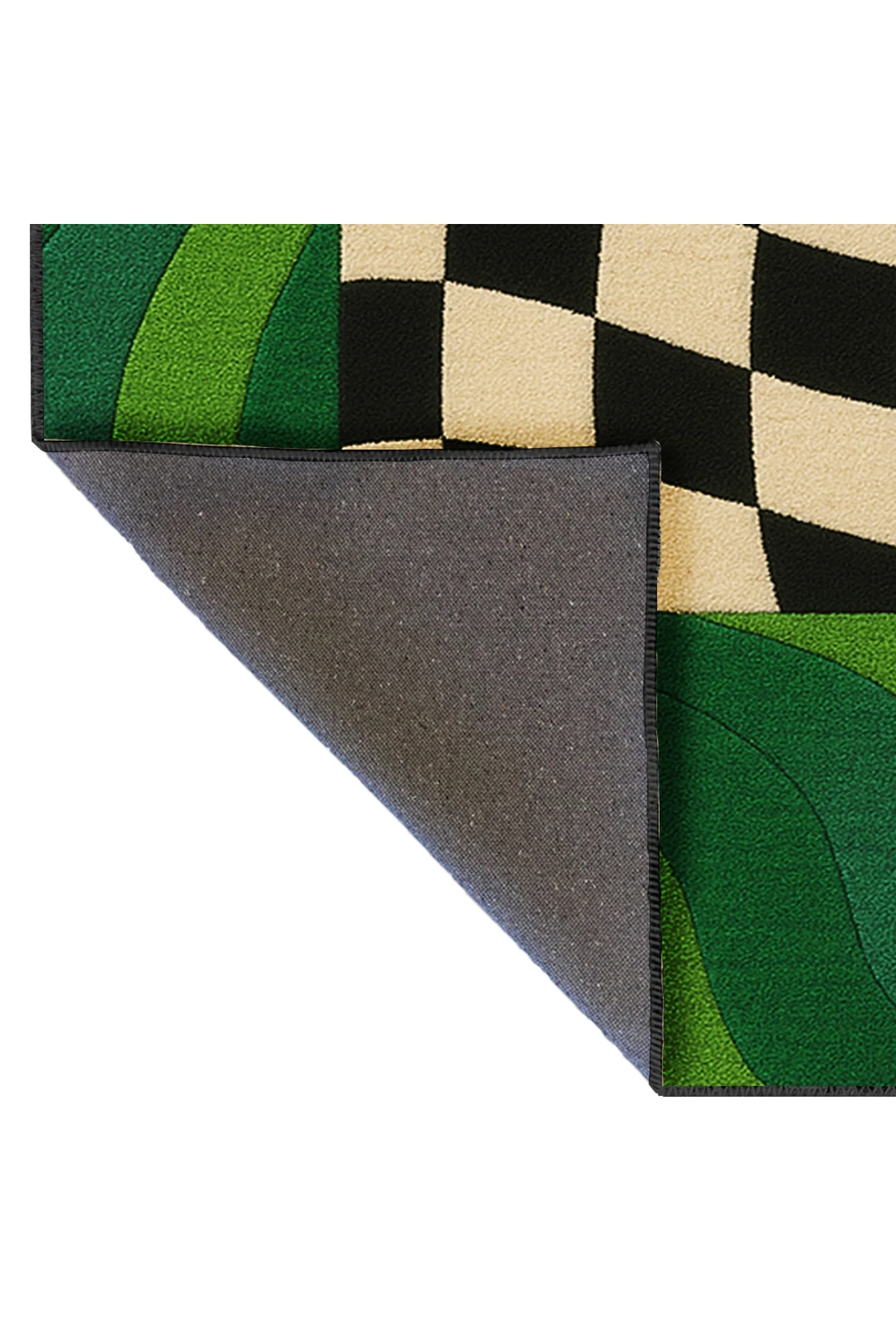 MOSSO Çiçek Motifli Desen Dokuma Taban Vintage Dekoratif Halımosso916