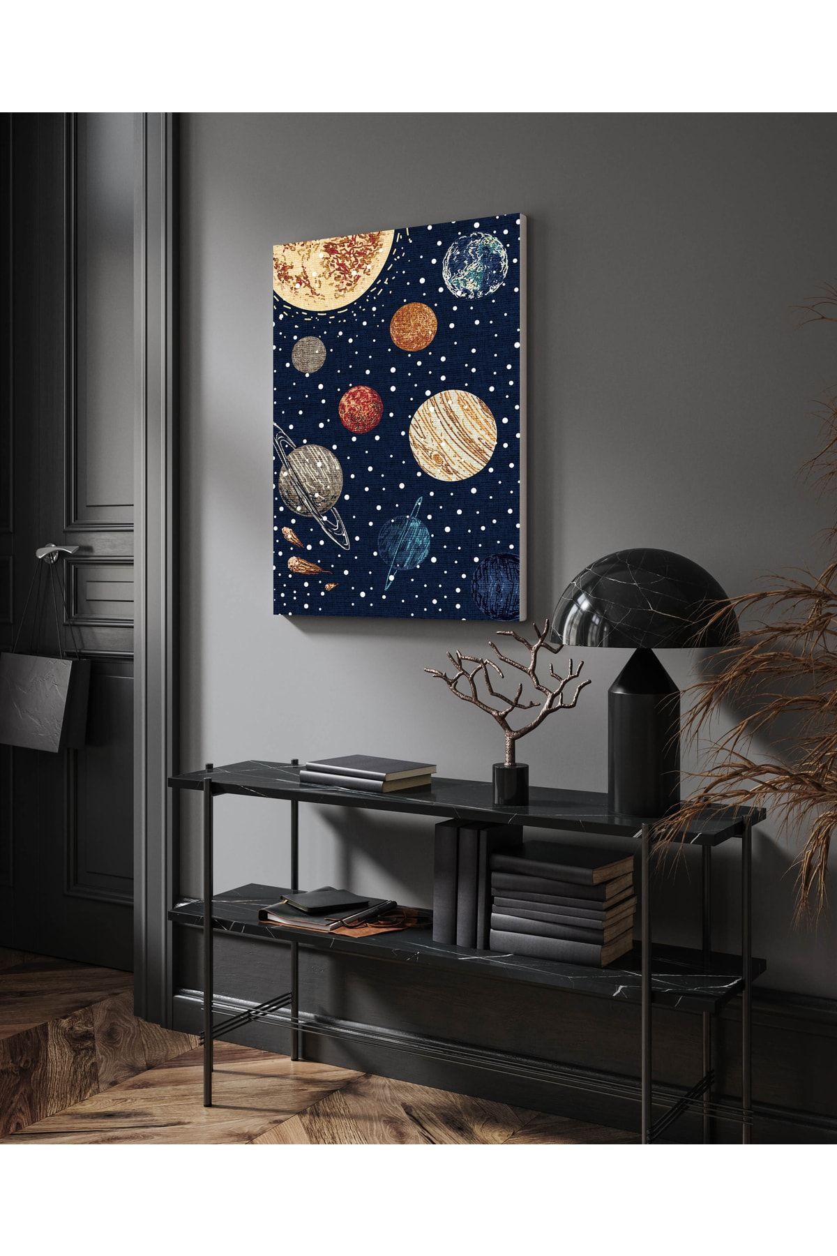 Kanvas Tablo Uzay Temalı 902