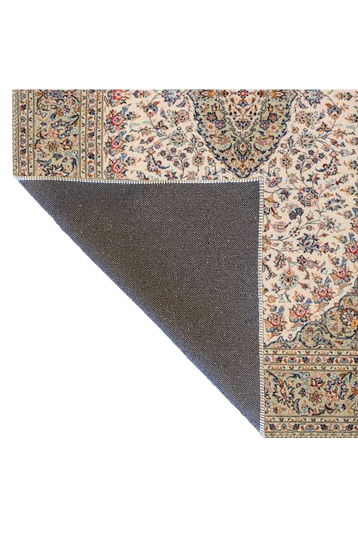 Kahverengi Tonlarda Oval Desenli Modern Dokuma Taban ve Dekoratif Halı miravip102