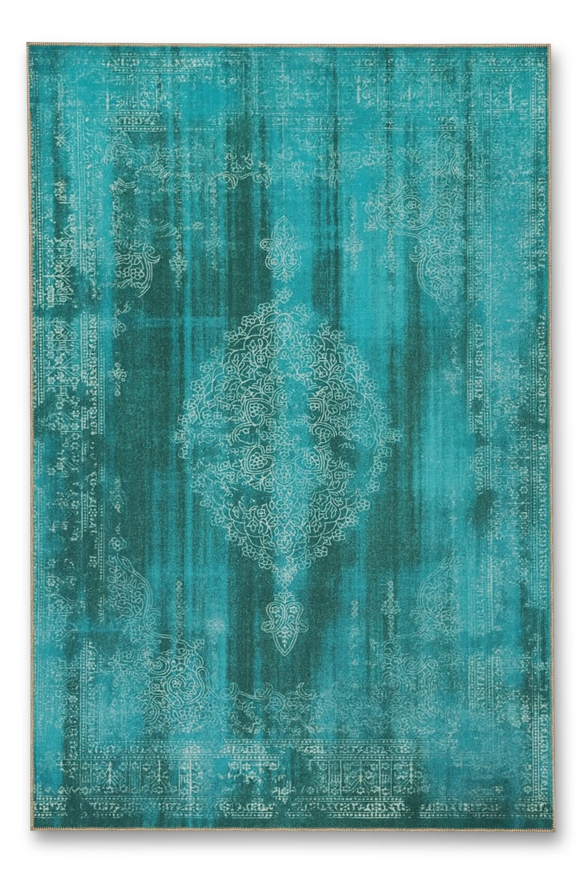 MOSSO Klasik Anadolu Geleneksel Desenli Dokuma Taban Vintage Dekoratif Halı mosso864