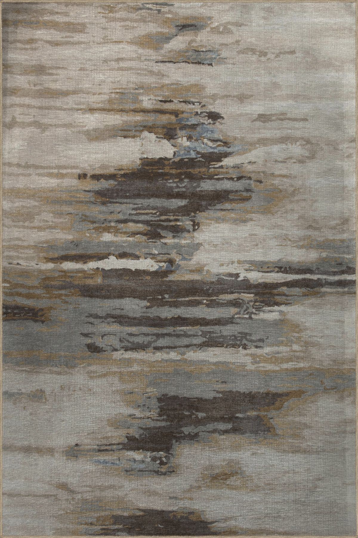 Çok Renkli Abstract Soyut Desenli Kreatif Modern Dekoratif Halı 2987