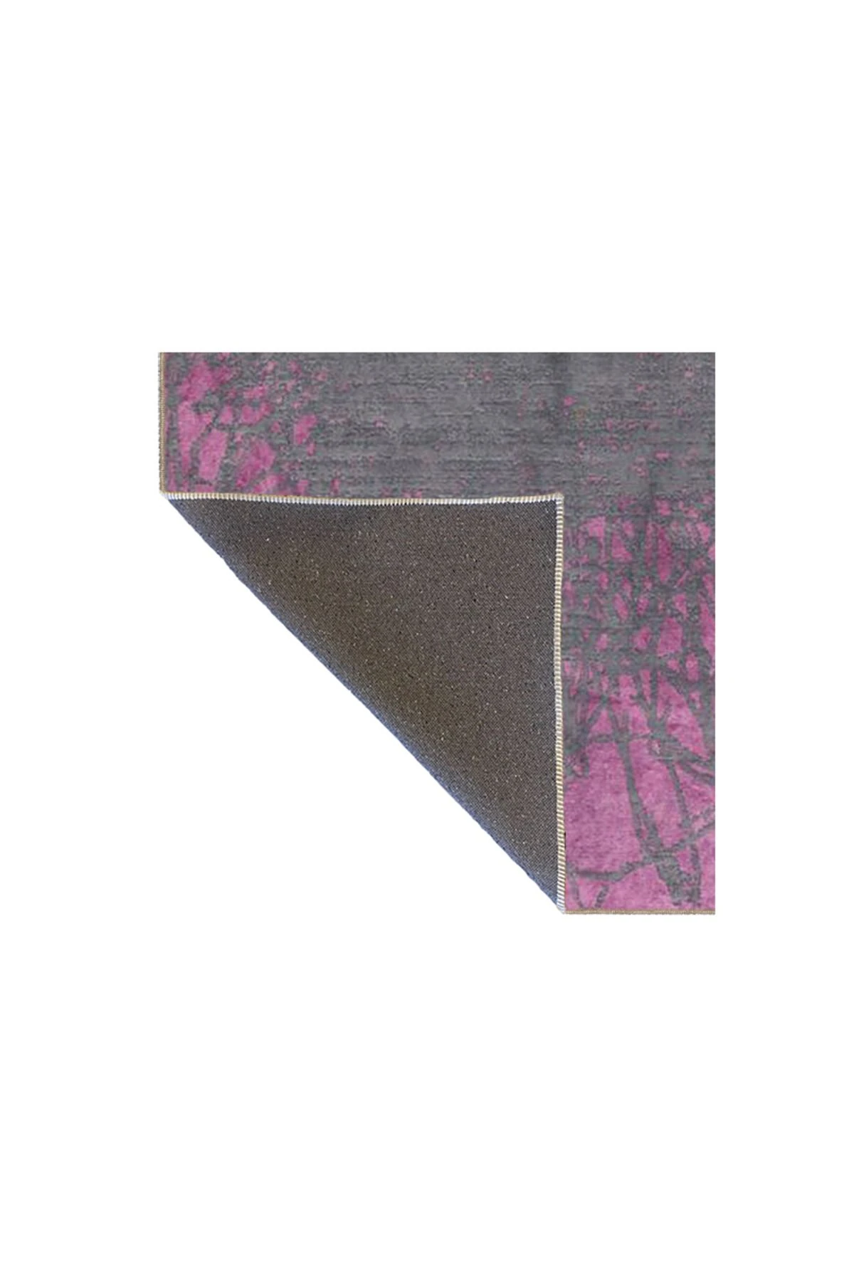 Pembe Temalı Soft Desenli Dokuma Taban Halı ve Yıkanabilir Halı miravip10117