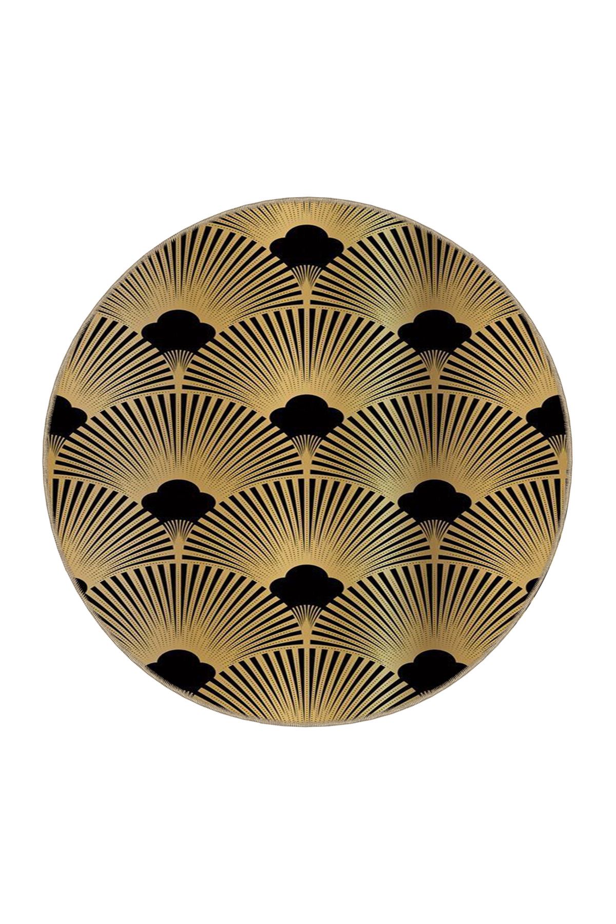 Kahverengi Renkte Geometrik Dokuma Taban Halı 4014