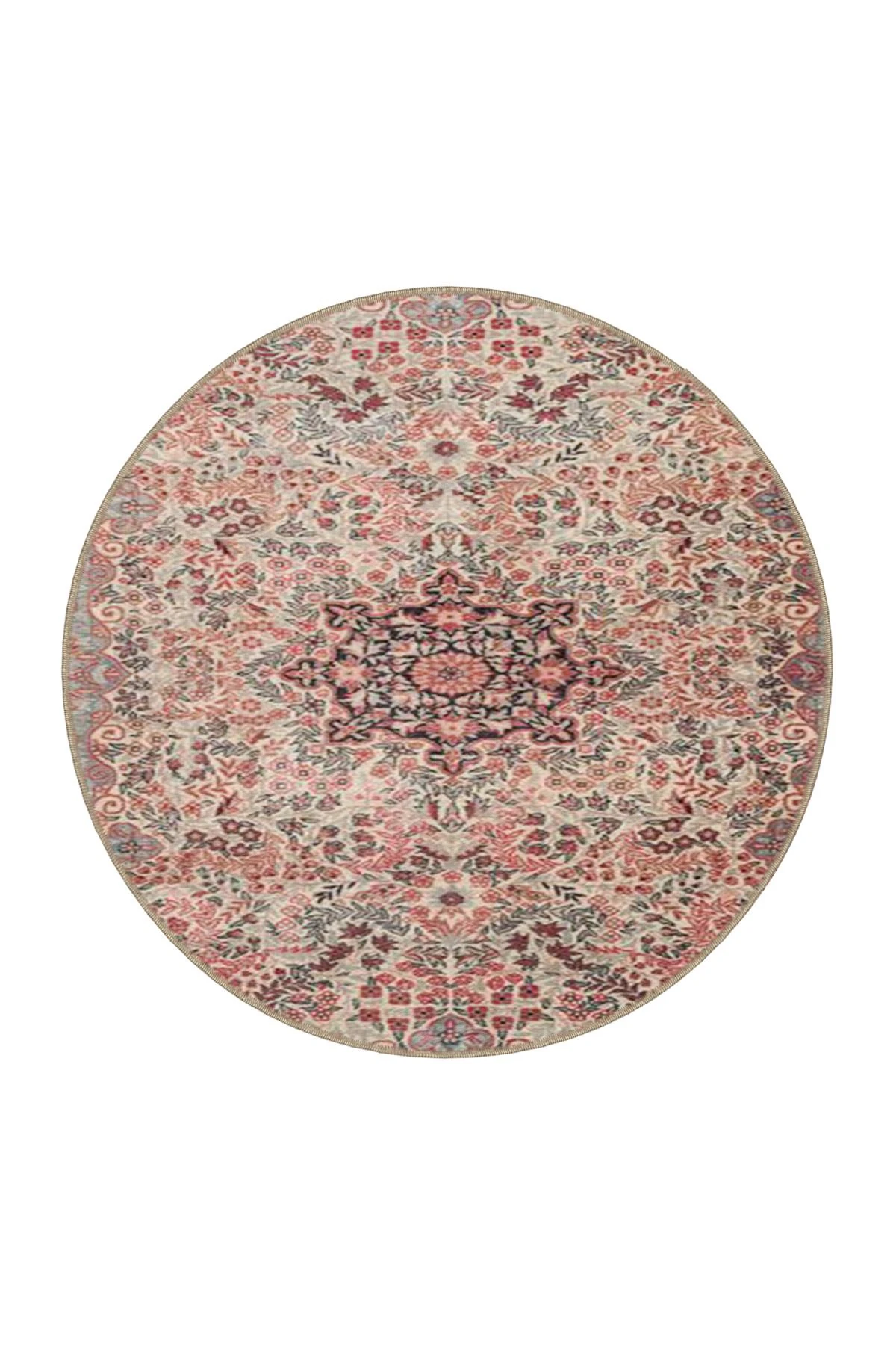 Kırmızı Modern Geometrik Baklava Desenli Dokuma Taban ve Dekoratif Halı miravip98