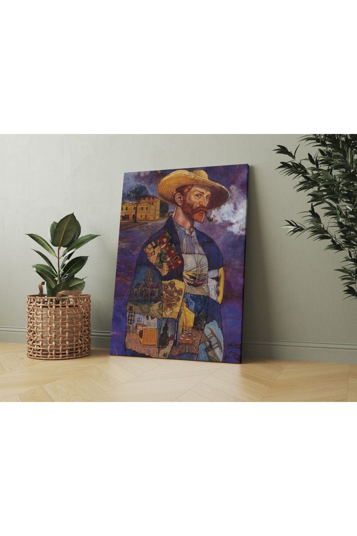 Kanvas Tablo Van Gogh Eserleri Temalı