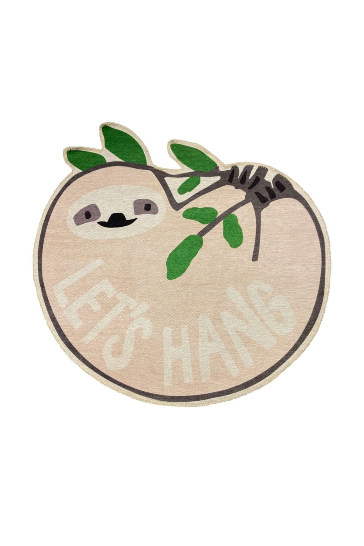 Mira 824 Desenli Çok Renkli Dekoratif Yıkanabilir Halı