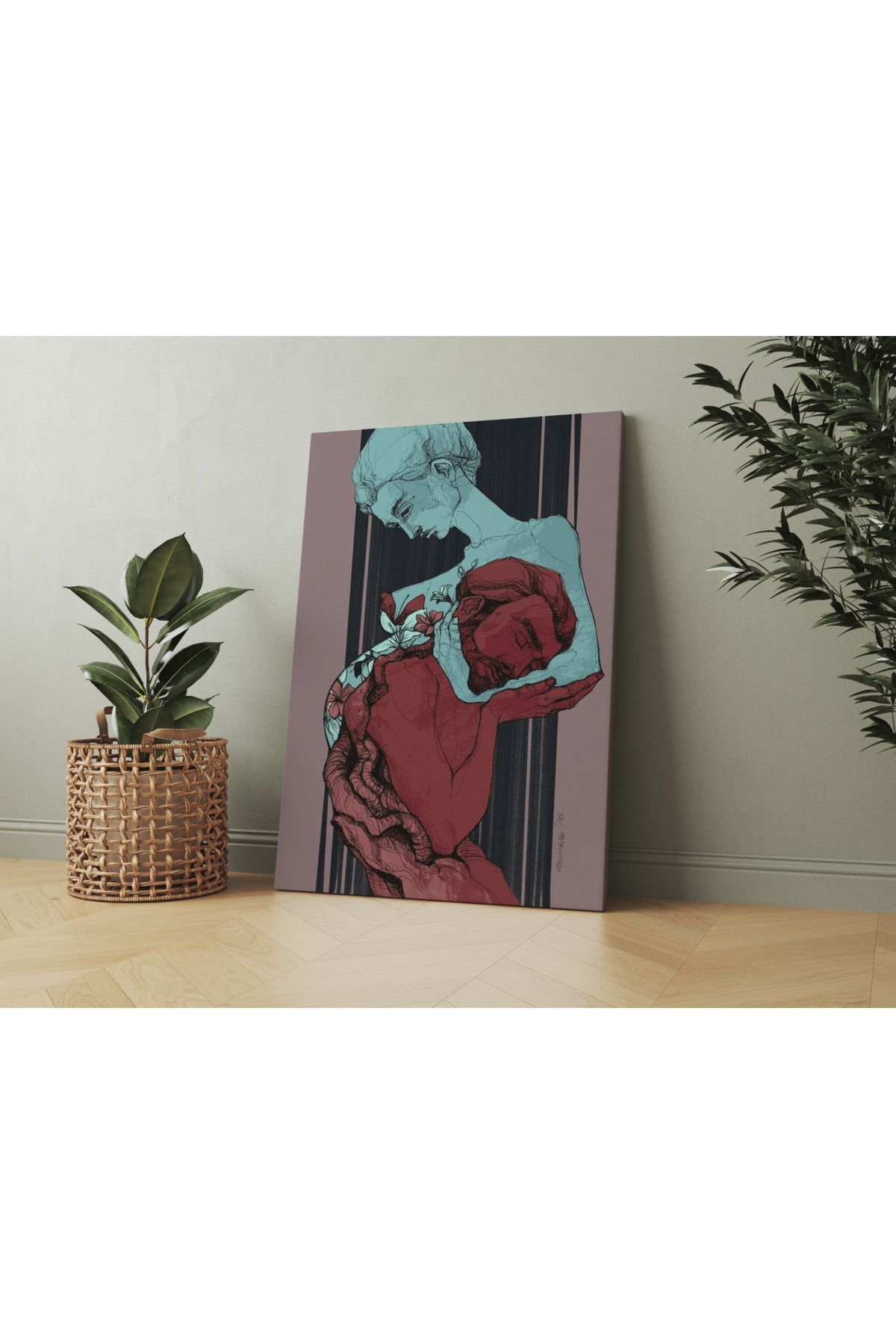 Kanvas Tablo Yaşamın Başlangıcı