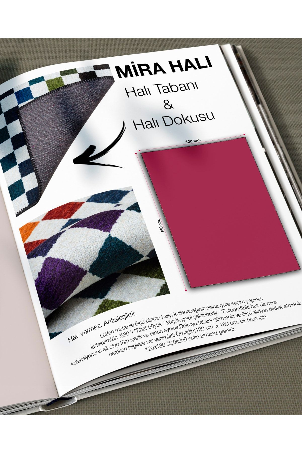 Etnik Klasik Lacivert Desenli Pastel Dokuma Taban Dijital Baskılı Halı Mira 1377