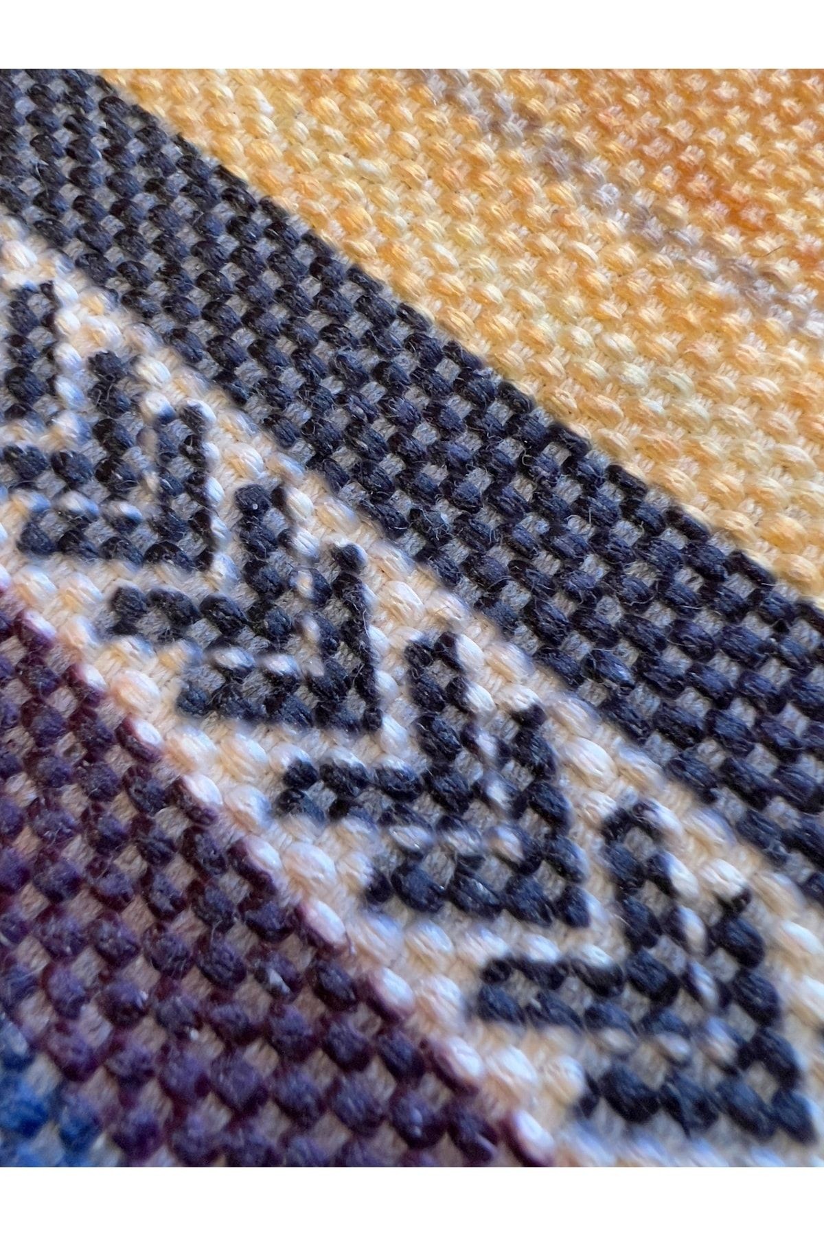 Rustik Kilim - Rustik Navy 4000
