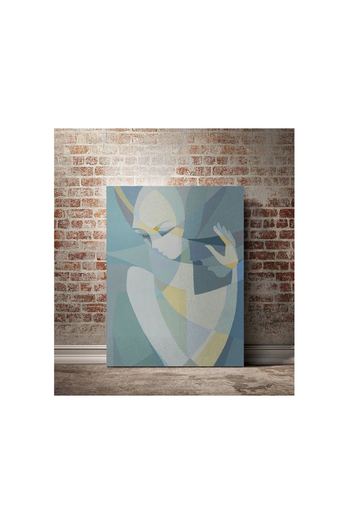 Kanvas Tablo Soyut Kız Temalı Desenli Temalı Tablo