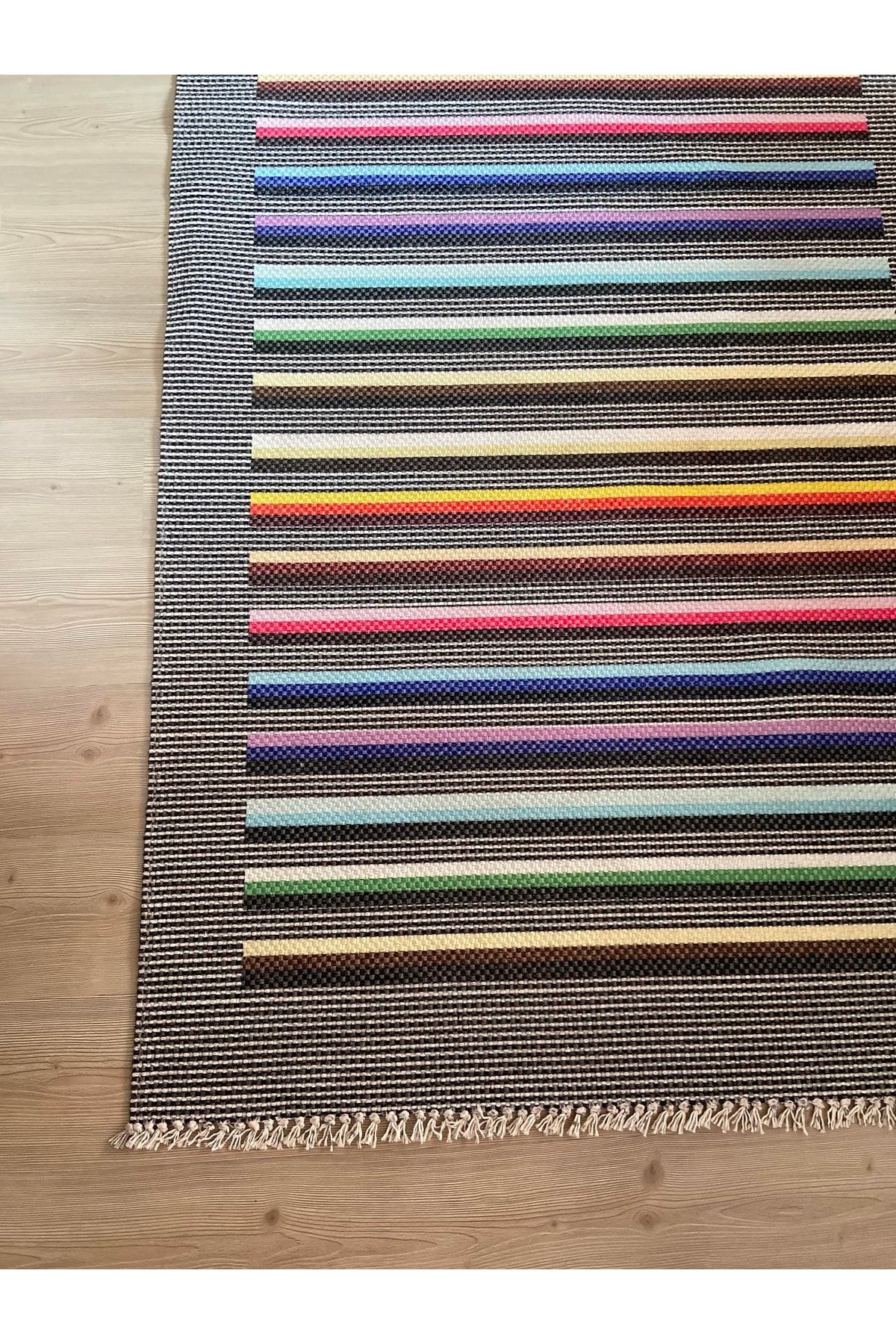 Alr Black Multy 3201 Çift Taraflı Kilim