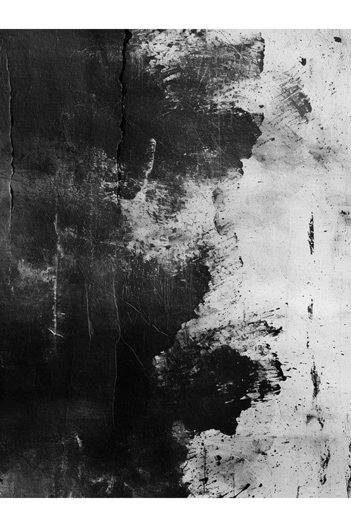 Özge Koleksiyonu Siyah Beyaz Soyut Desenli Dokuma Taban Modern Dekoratif Halı özge46