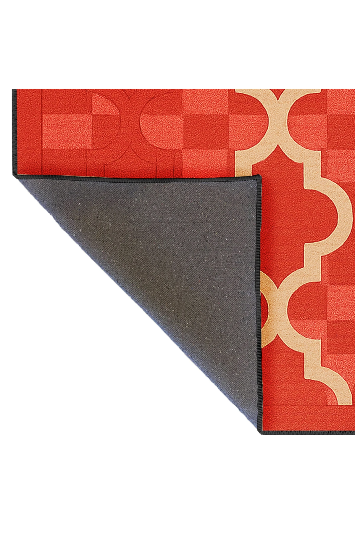 MOSSO Basic Motifli Desen Dokuma Taban Vintage Dekoratif Halımosso928