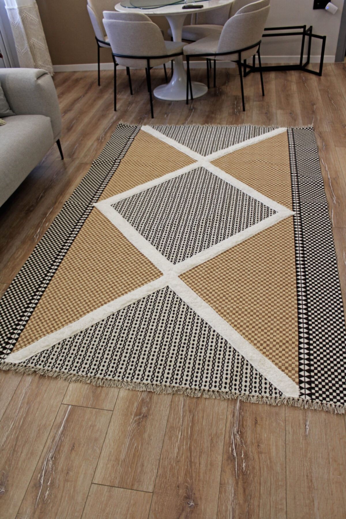 Rustik 2021 Bohem Iskandinav Stil Kilim