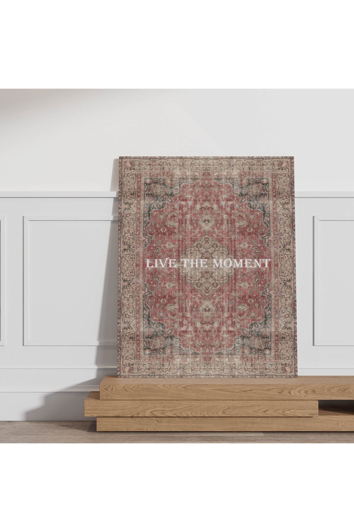 Kanvas Tablo Lıve The Moment Vintage Temalı 112