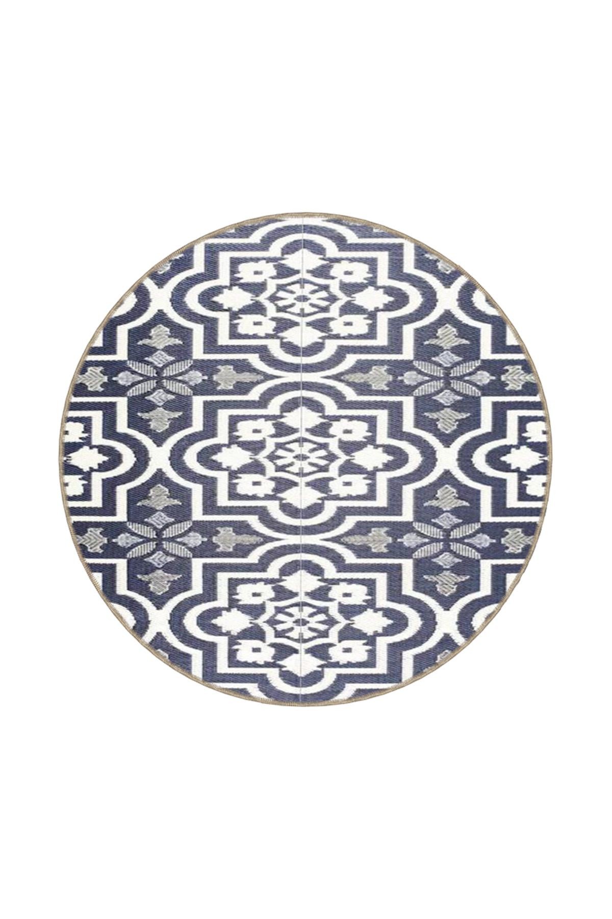 Turuncu Gri Geometrik Baklavalı Çizgili Desenli Dekoratif Yıkanabilir Halı miravip8409