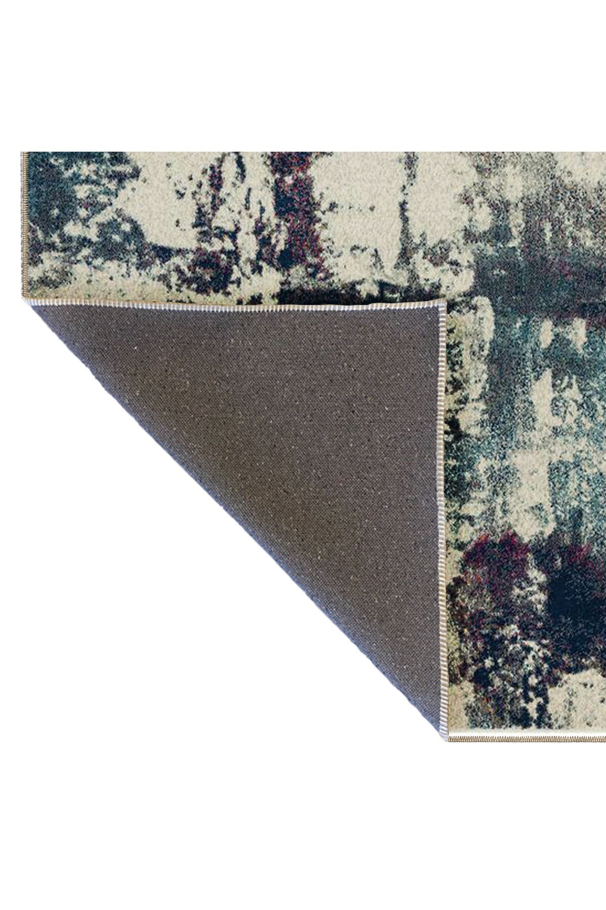 Çok Renkli Abstract Soyut Desenli Kreatif Modern Dekoratif Halı 4930