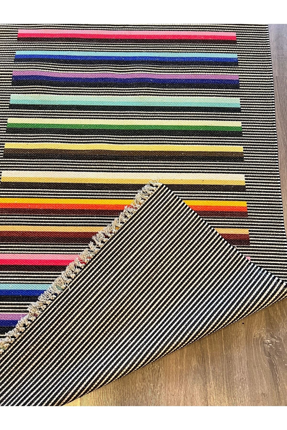 Alr Black Multy 3201 Çift Taraflı Kilim