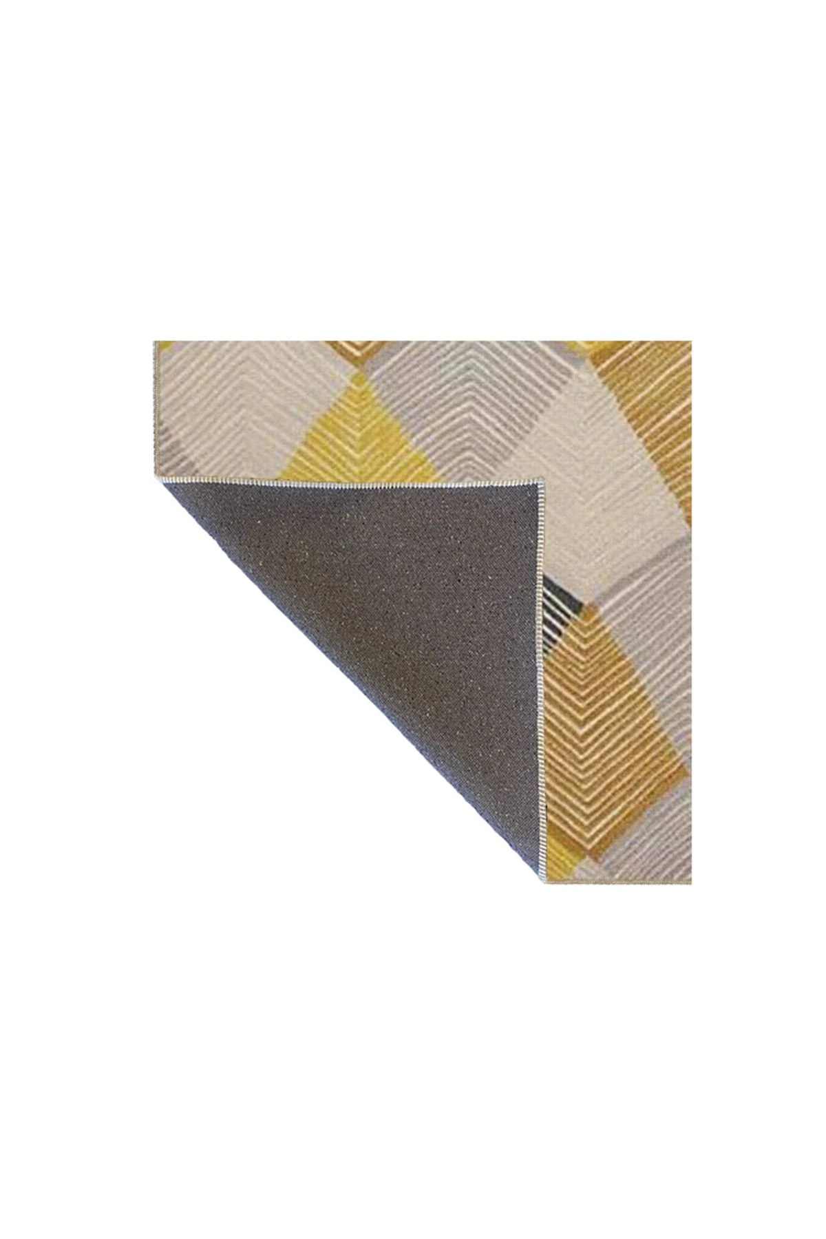 Siyah Kahverengi Baklava Temalı Geometrik Dokuma Taban miravip842