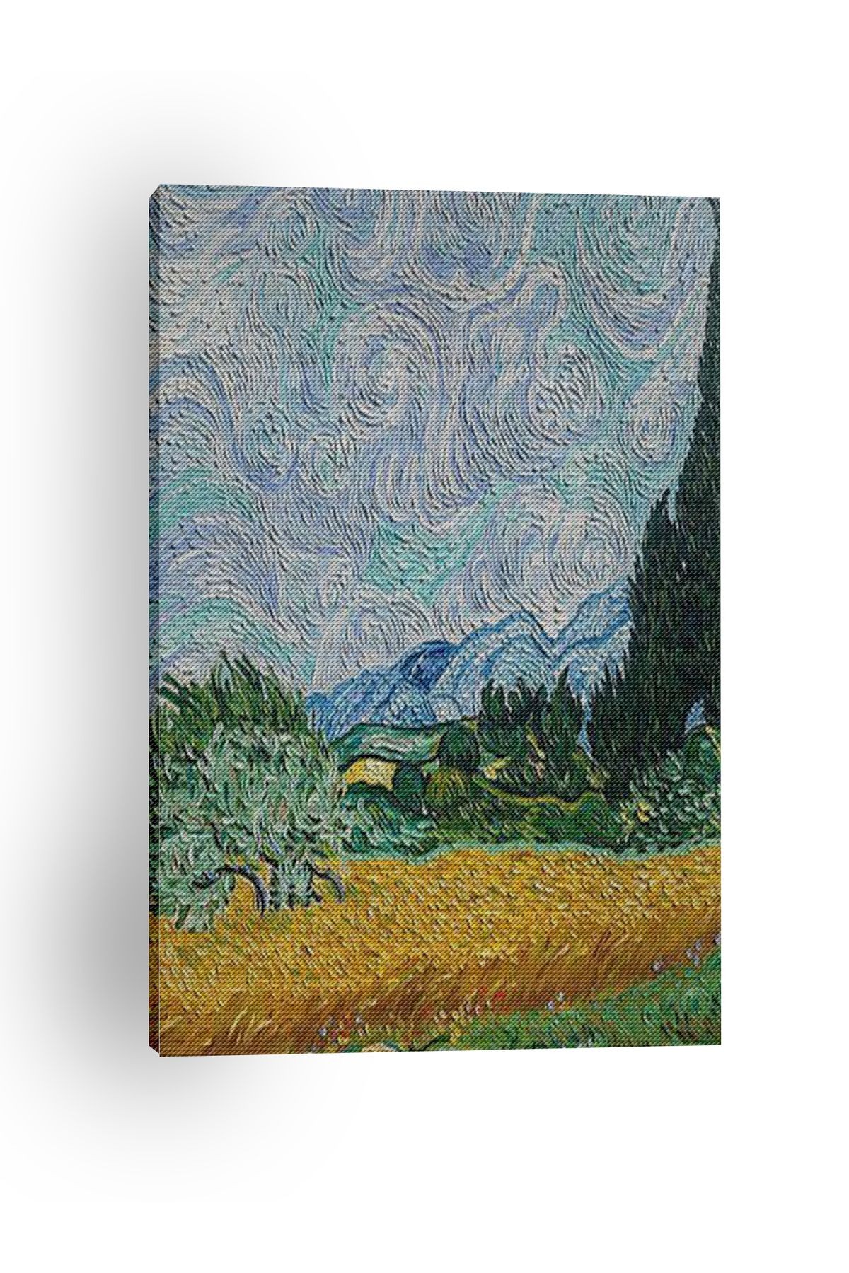 Kanvas Tablo Pastel Boyalı Manzara Temalı Modern Tablo