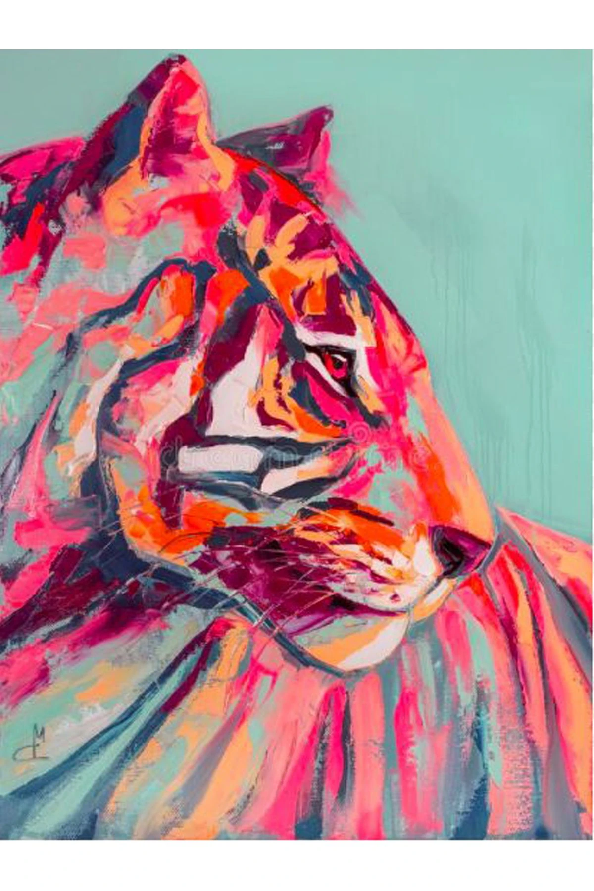 Kuzey Koleksiyonu Mavi Pembe Detaylı Kaplan Dokuma Taban Dekoratif Halı kuzey40