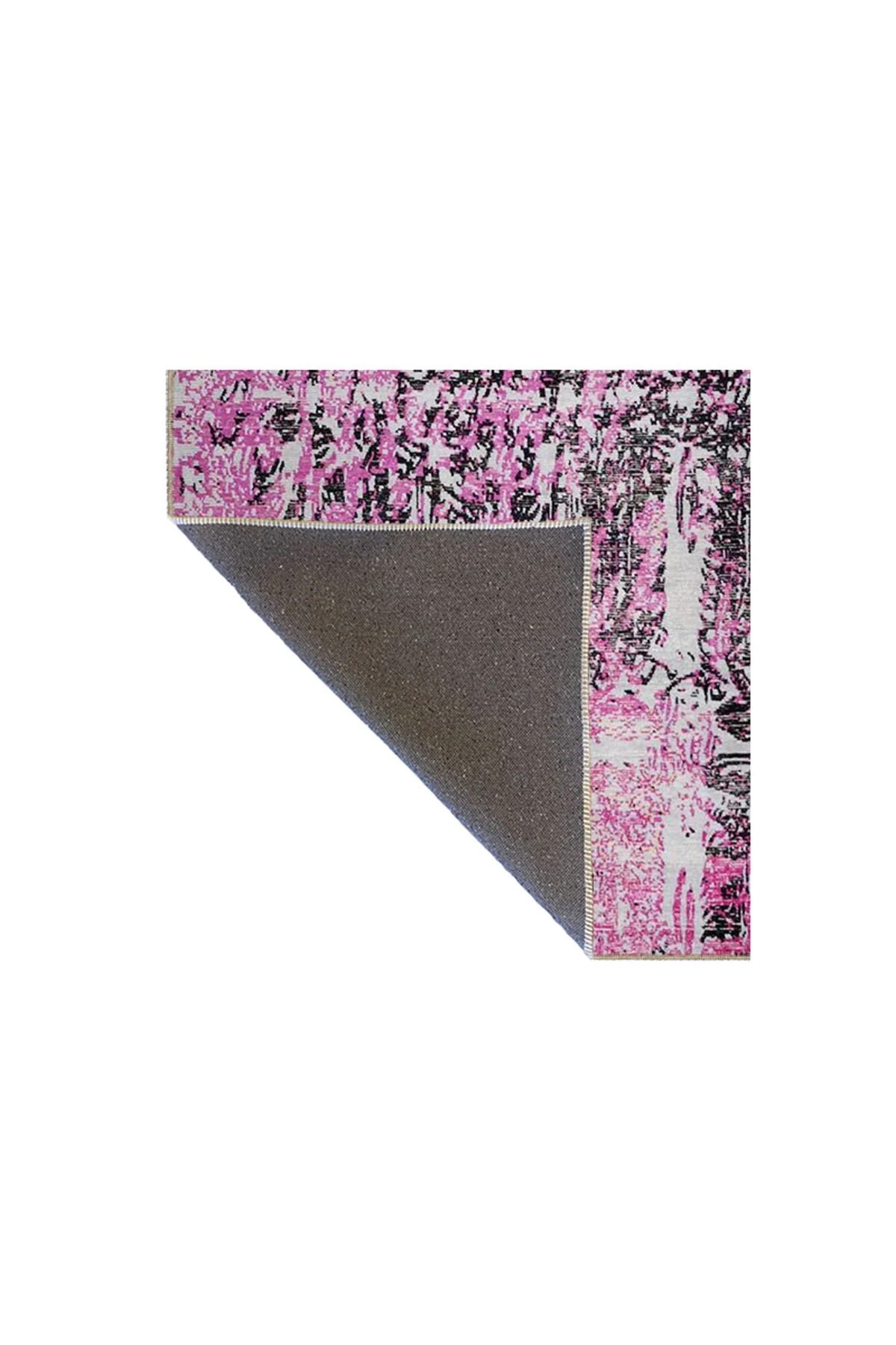 Mor Karışık Renklerde Tonlarda Çizgili Modern Dekoratif ve Dokuma Taban Halı miravip978