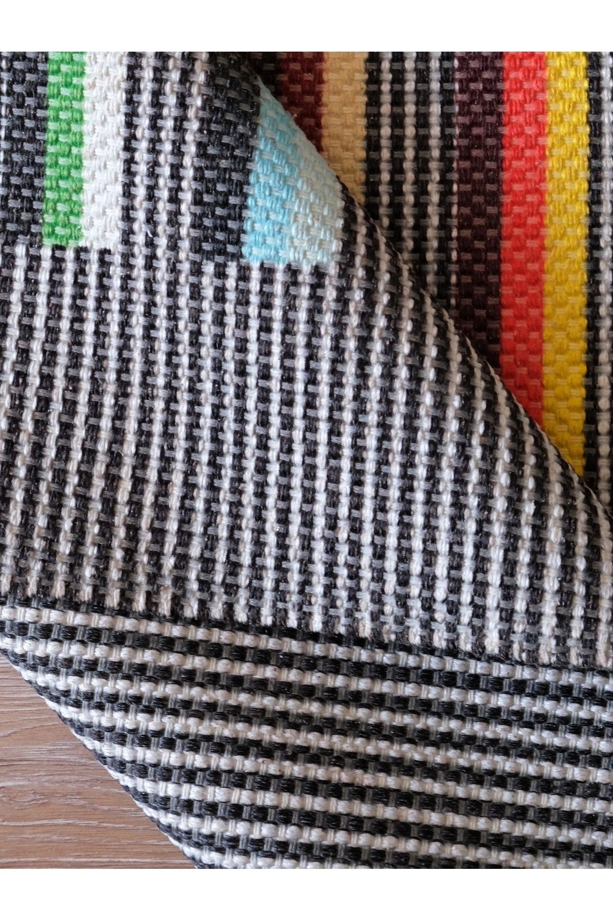 Alr Black Multy 3201 Çift Taraflı Kilim