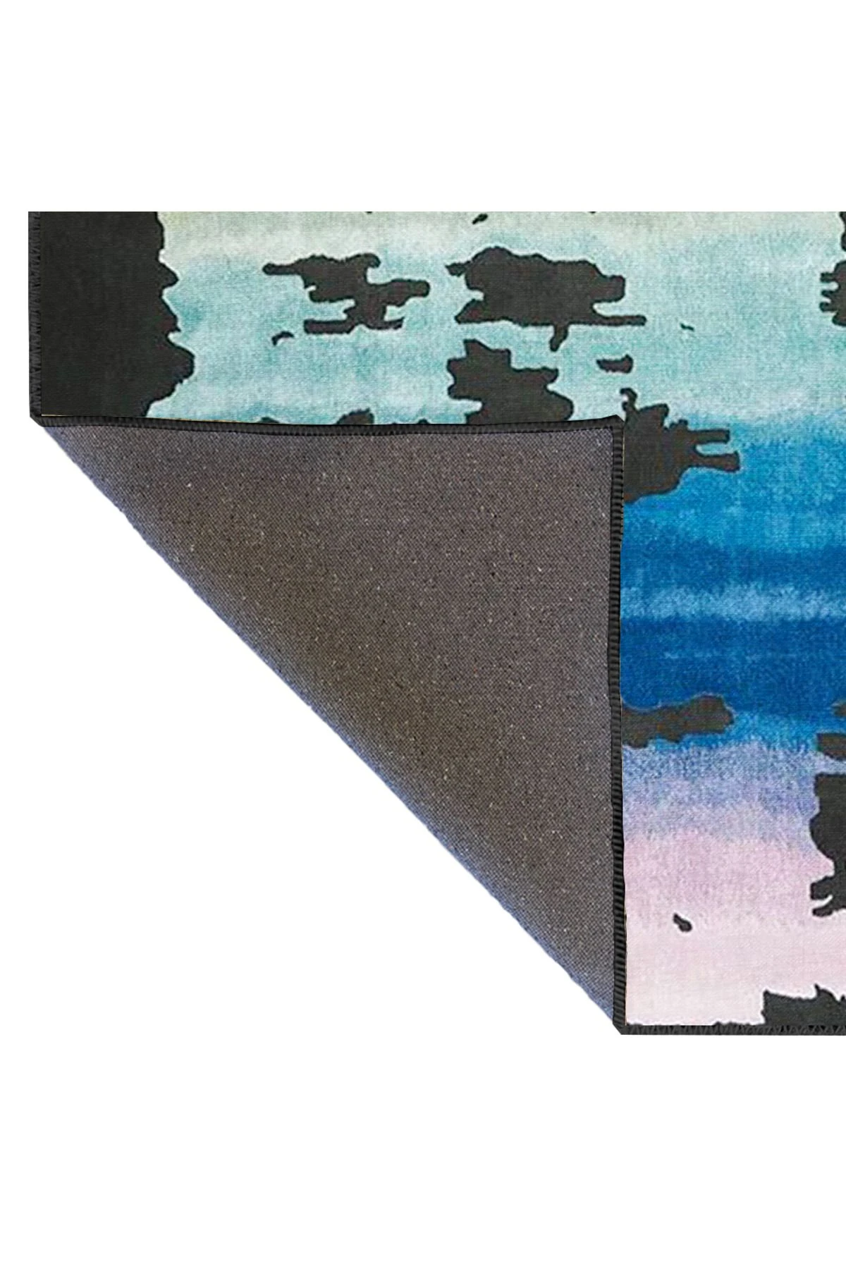 Çok Renkli Abstract Soyut Desenli Kreatif Modern Dekoratif Halı 3893