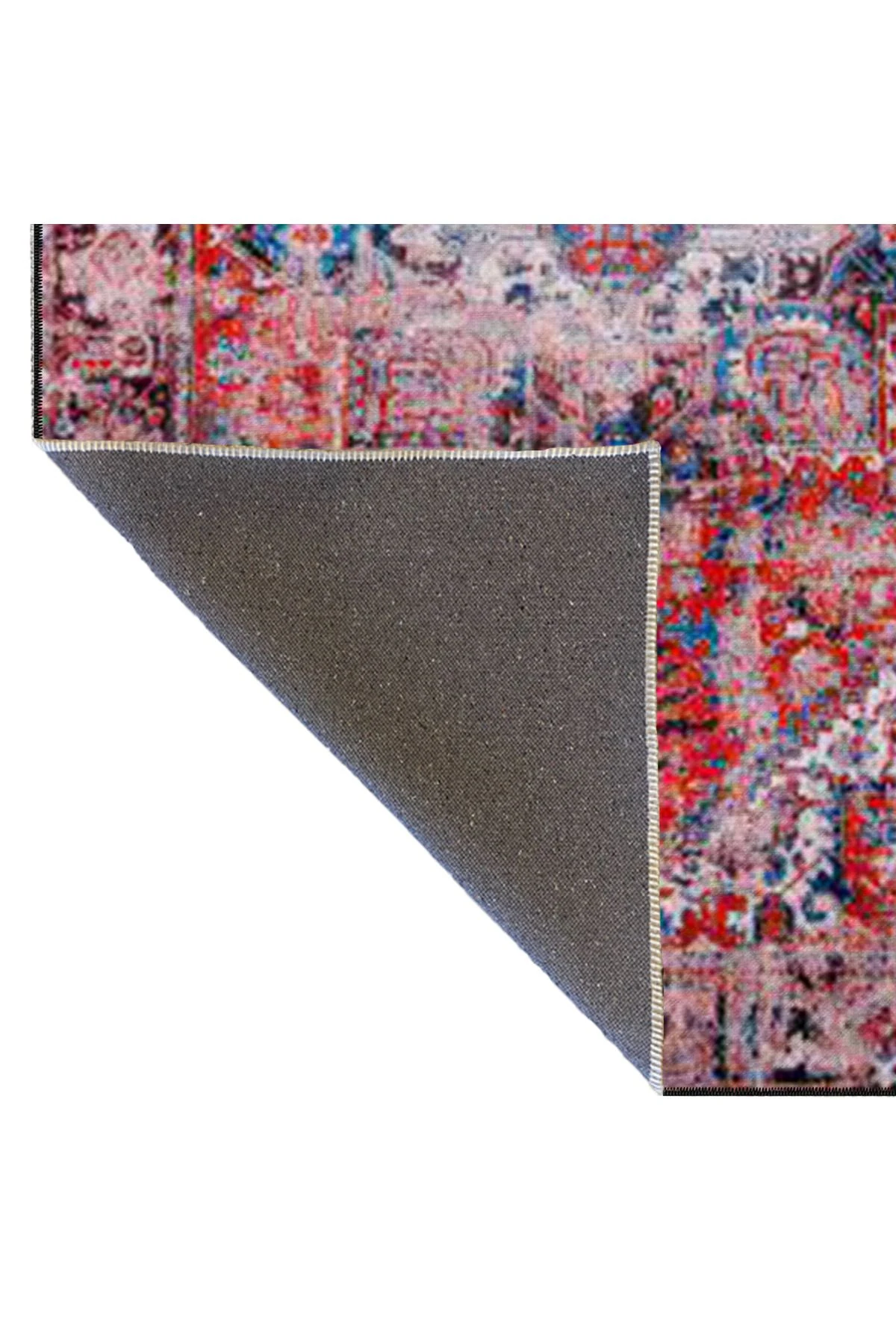 Baklava Kırmızı Renkli Geleneksel Dekoratif Halı miravip590