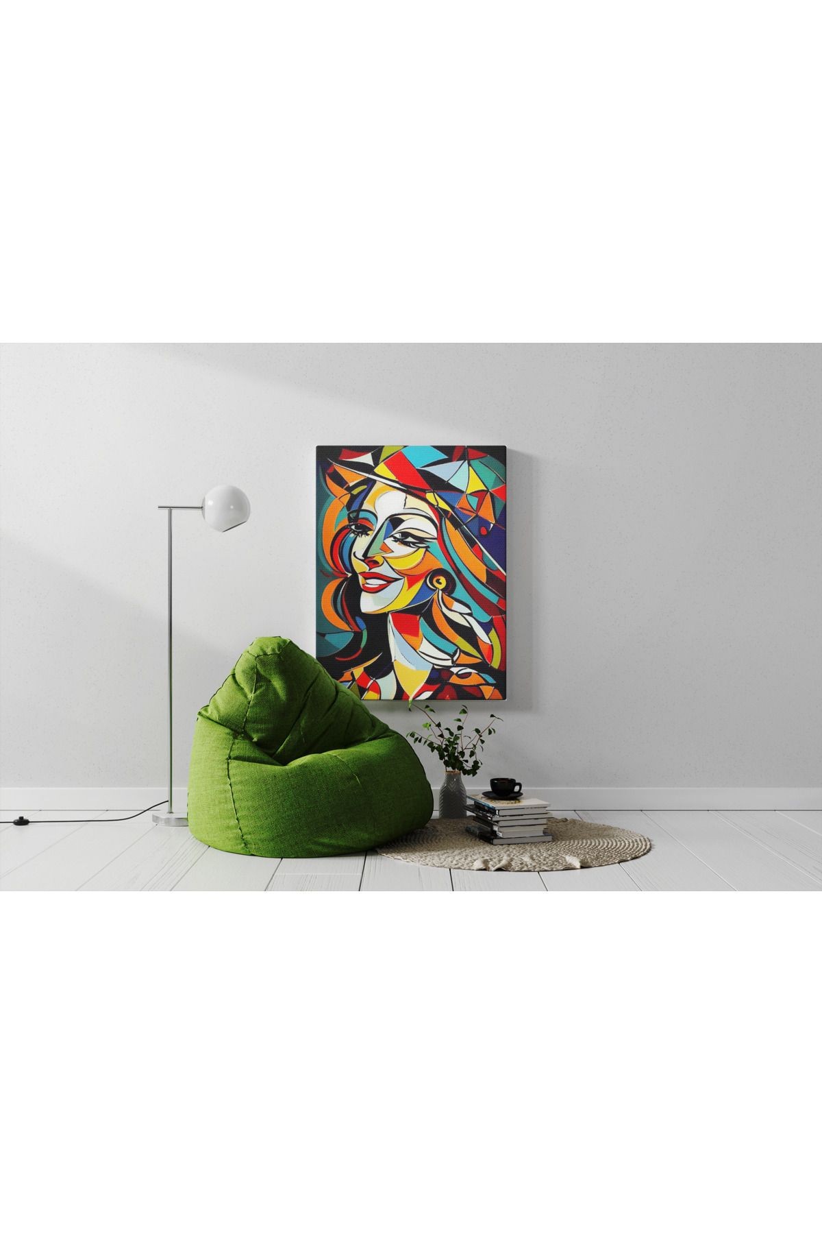 Kanvas Tablo Mixed Color Women Çizimli Desenli Temalı Tablo
