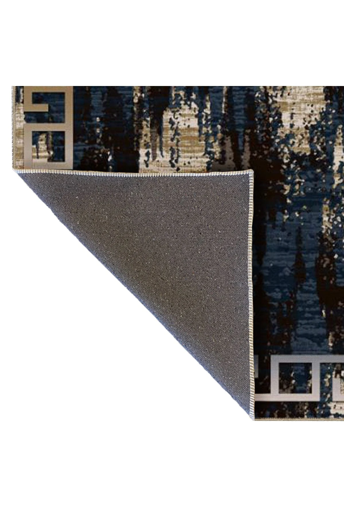 Çok Renkli Abstract Soyut Desenli Kreatif Modern Dekoratif Halı 4888