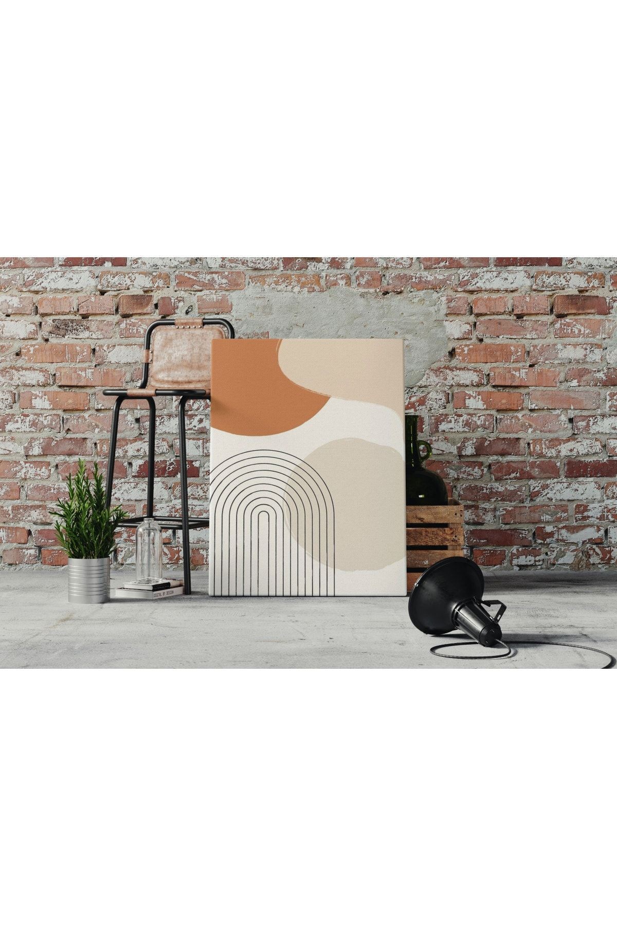 Kanvas Tablo Soft Renk Ve Minimalist Desen Temalı 347