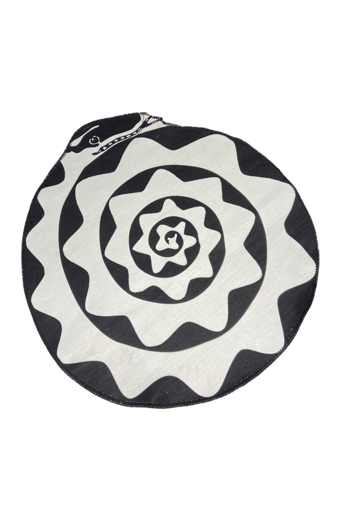 Mira 827 Desenli Dekoratif Yıkanabilir Halı