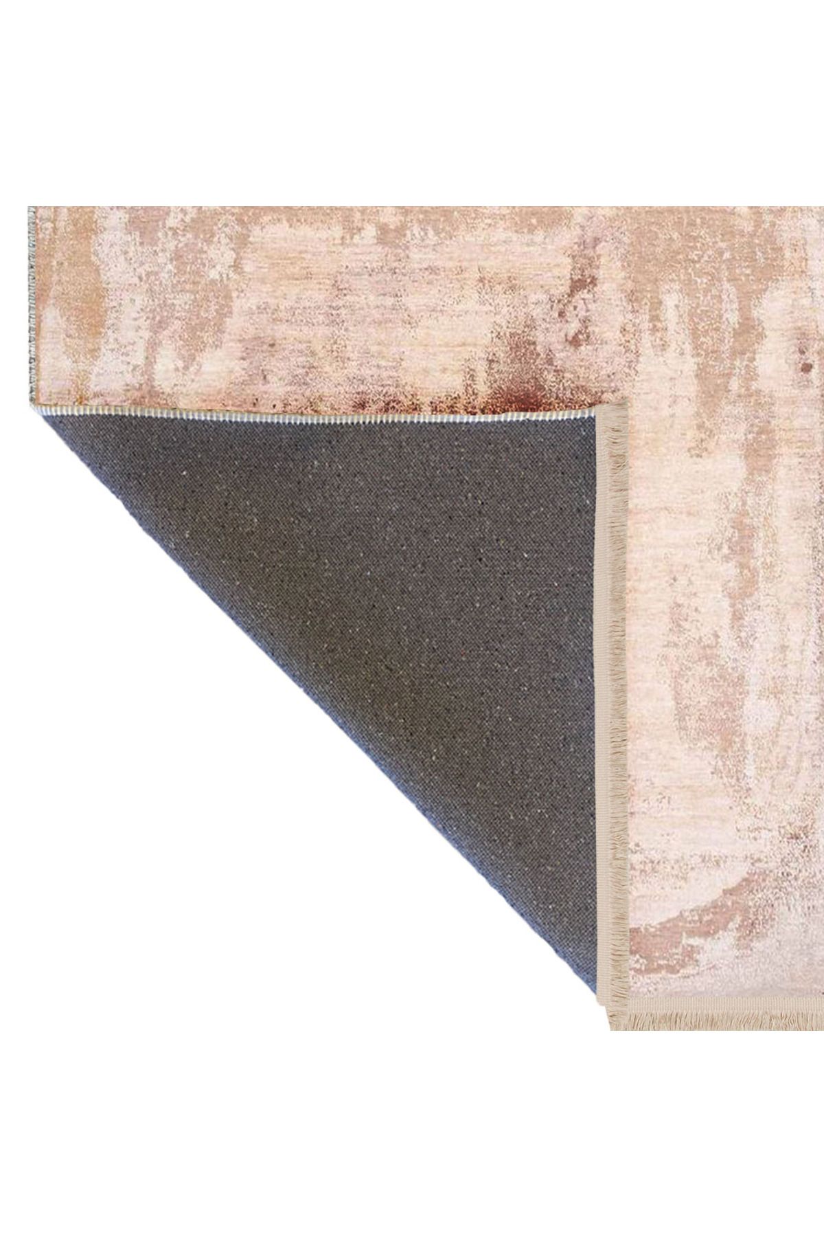 Güney Koleksiyonu Bej Temalı Soyut Klasik Desenli Kreatif Modern Dekoratif Halı 38