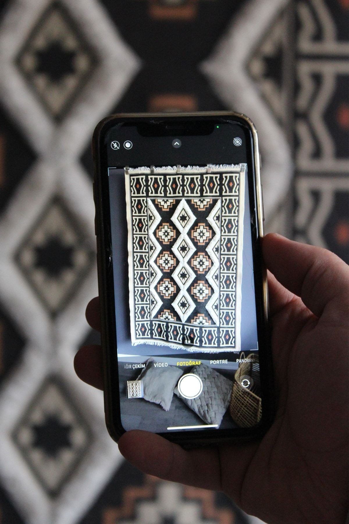 Rustik 4032 Etnik Ve Geometrik Desen Kilim