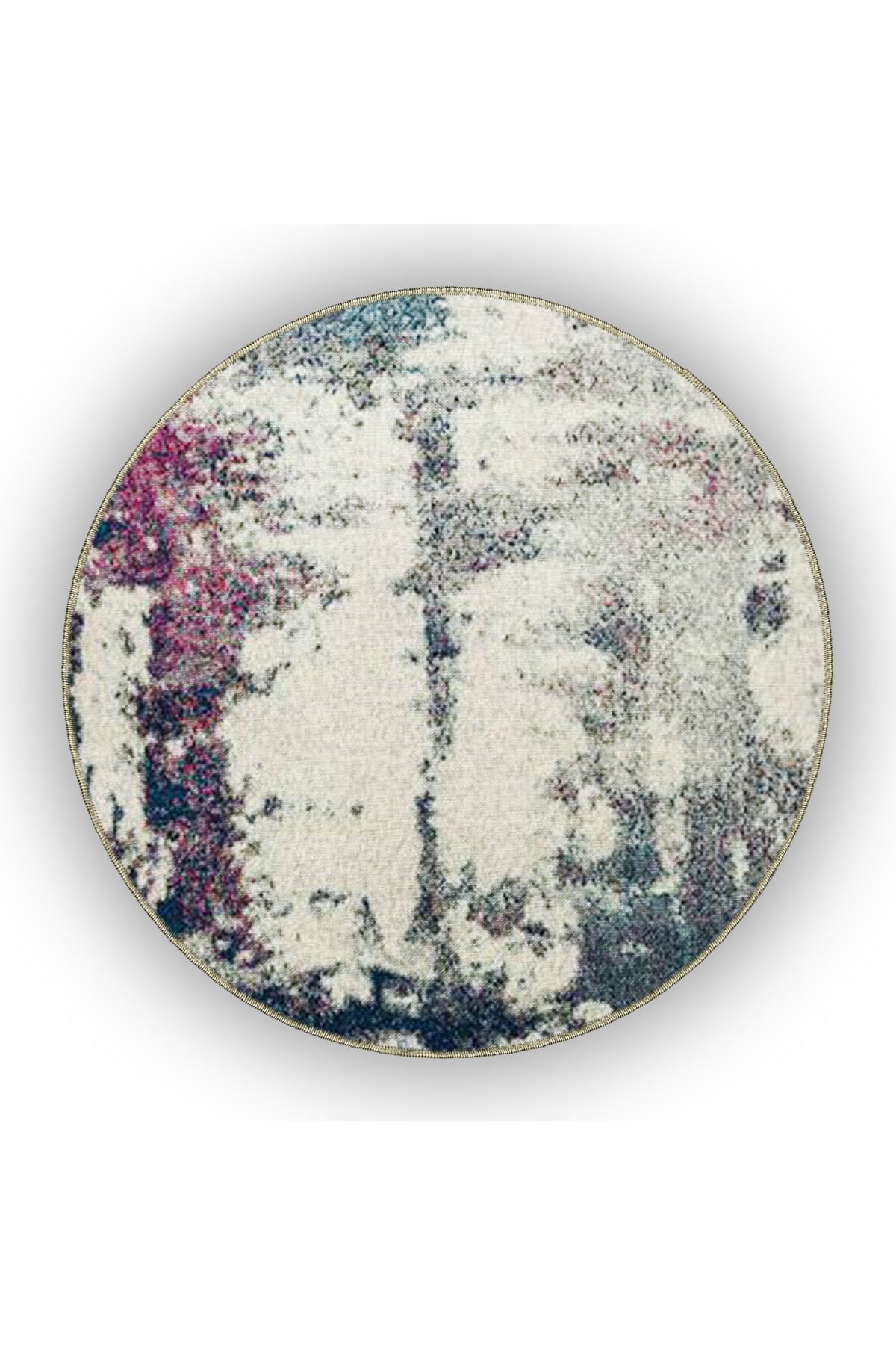 Çok Renkli Abstract Soyut Desenli Kreatif Modern Dekoratif Halı 4930