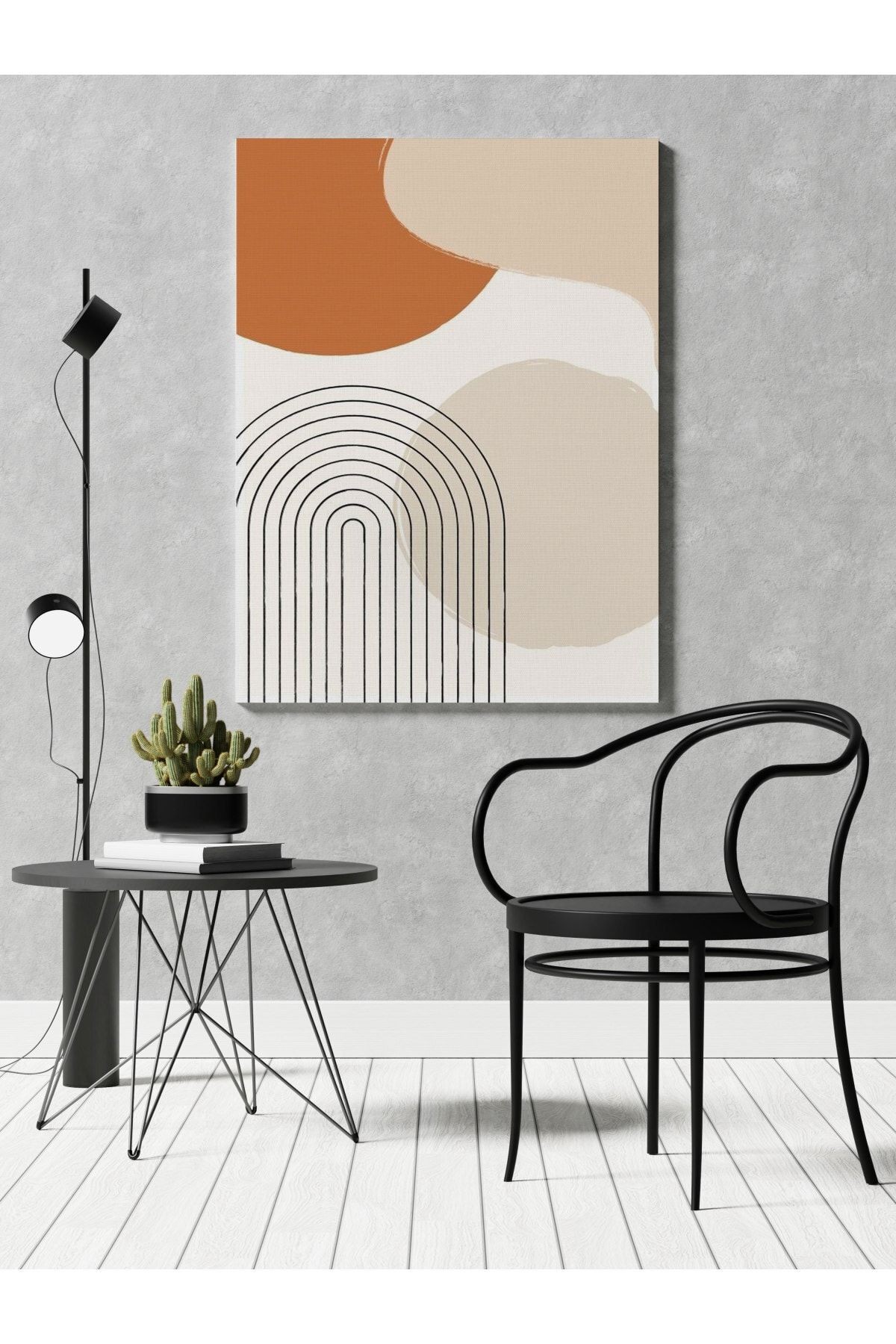Kanvas Tablo Soft Renk Ve Minimalist Desen Temalı 347