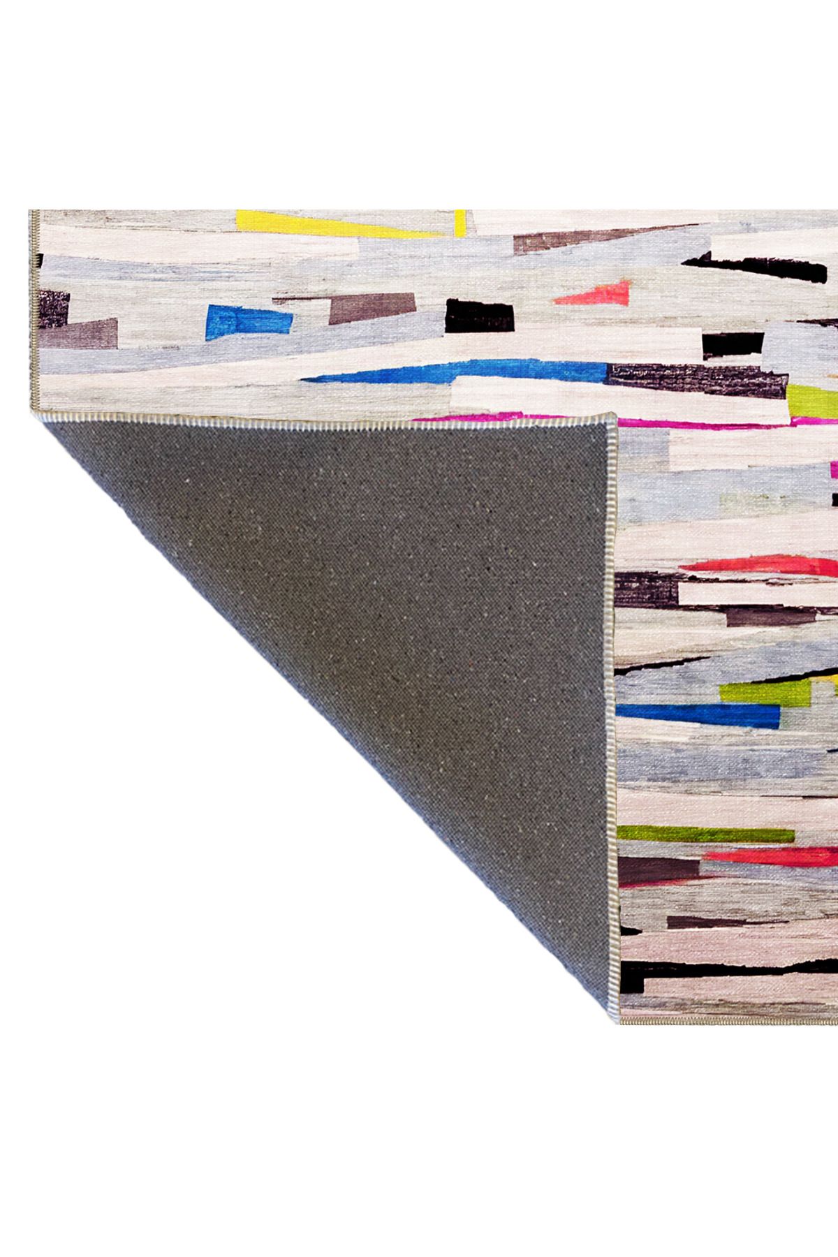 Kırmızı Tonlarında Kreatif Dokuma Taban Halı miravip5