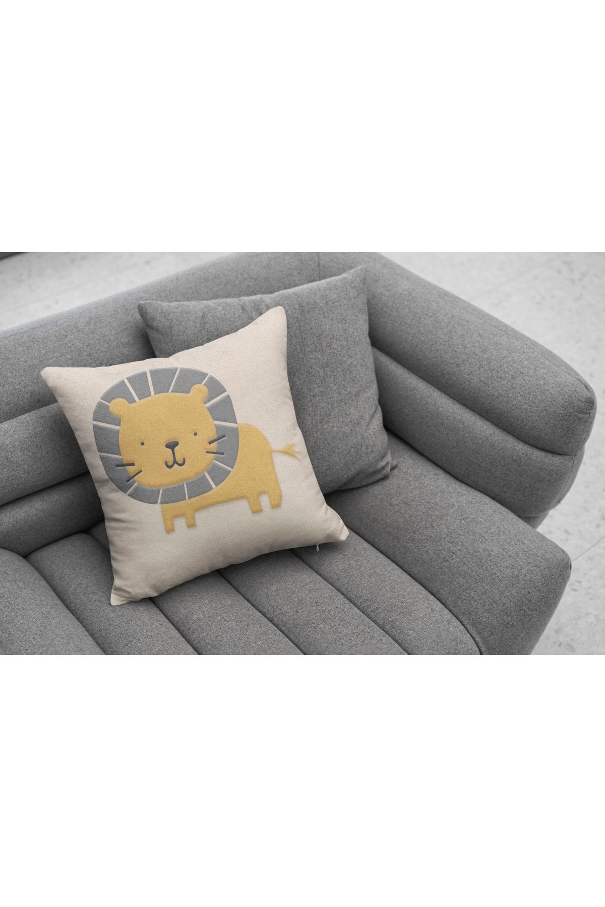 Kırlent 865 Kedi Figürlü Kırlent Kılıfı Pillow34